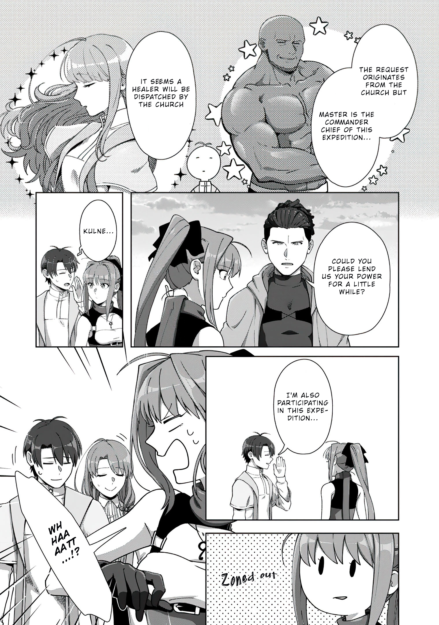Read Tenshoku No Shinden O Hirakimashita EN Manga Online