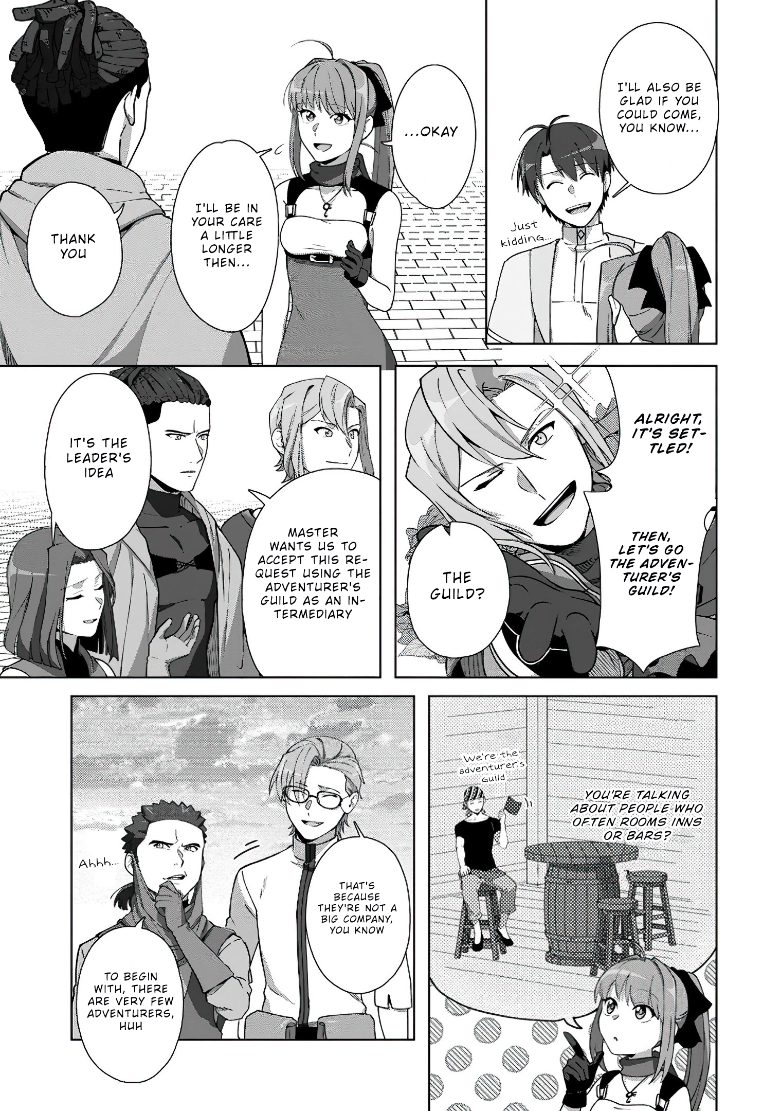 Read Tenshoku No Shinden O Hirakimashita EN Manga Online