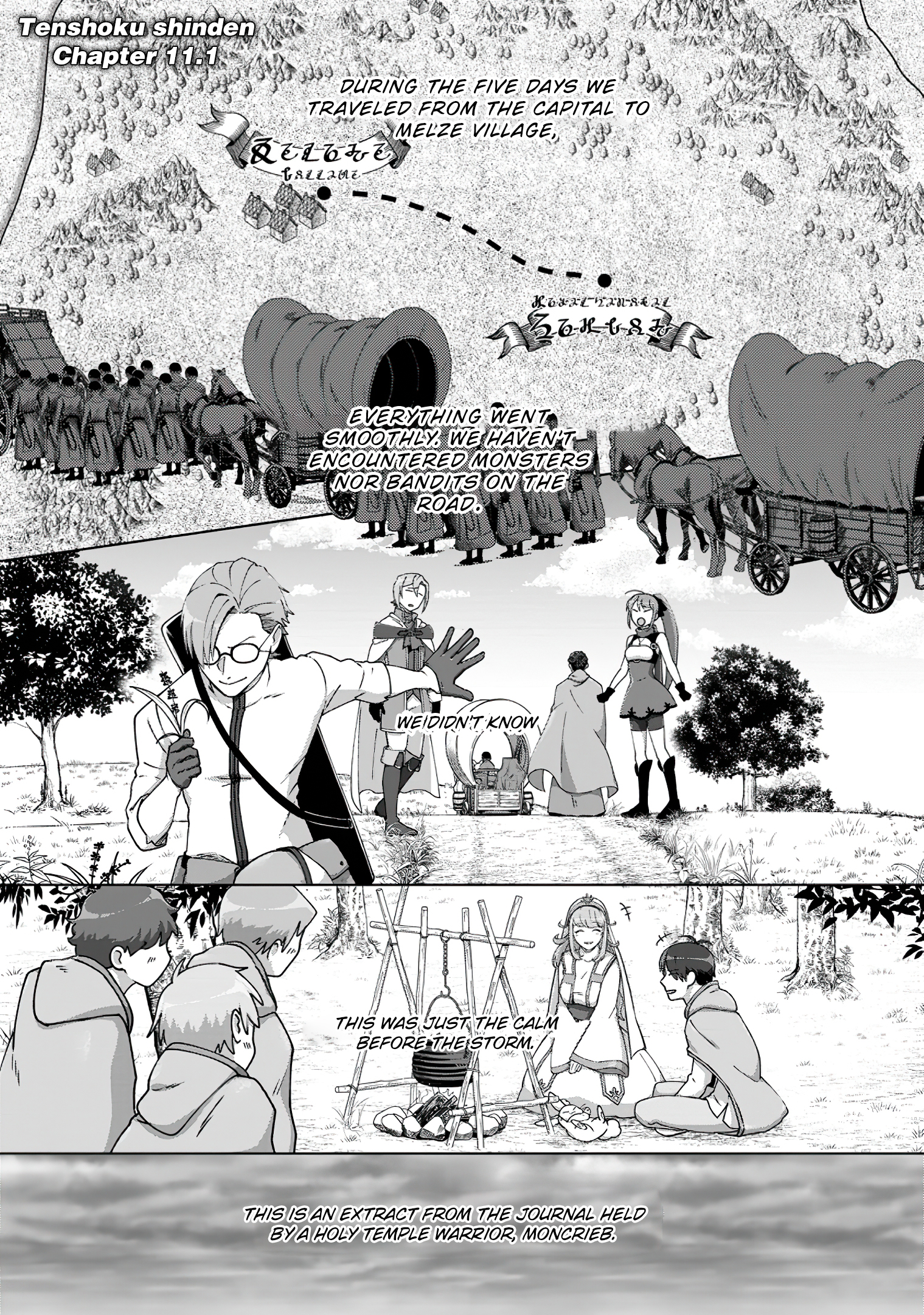 Read Tenshoku No Shinden O Hirakimashita EN Manga Online