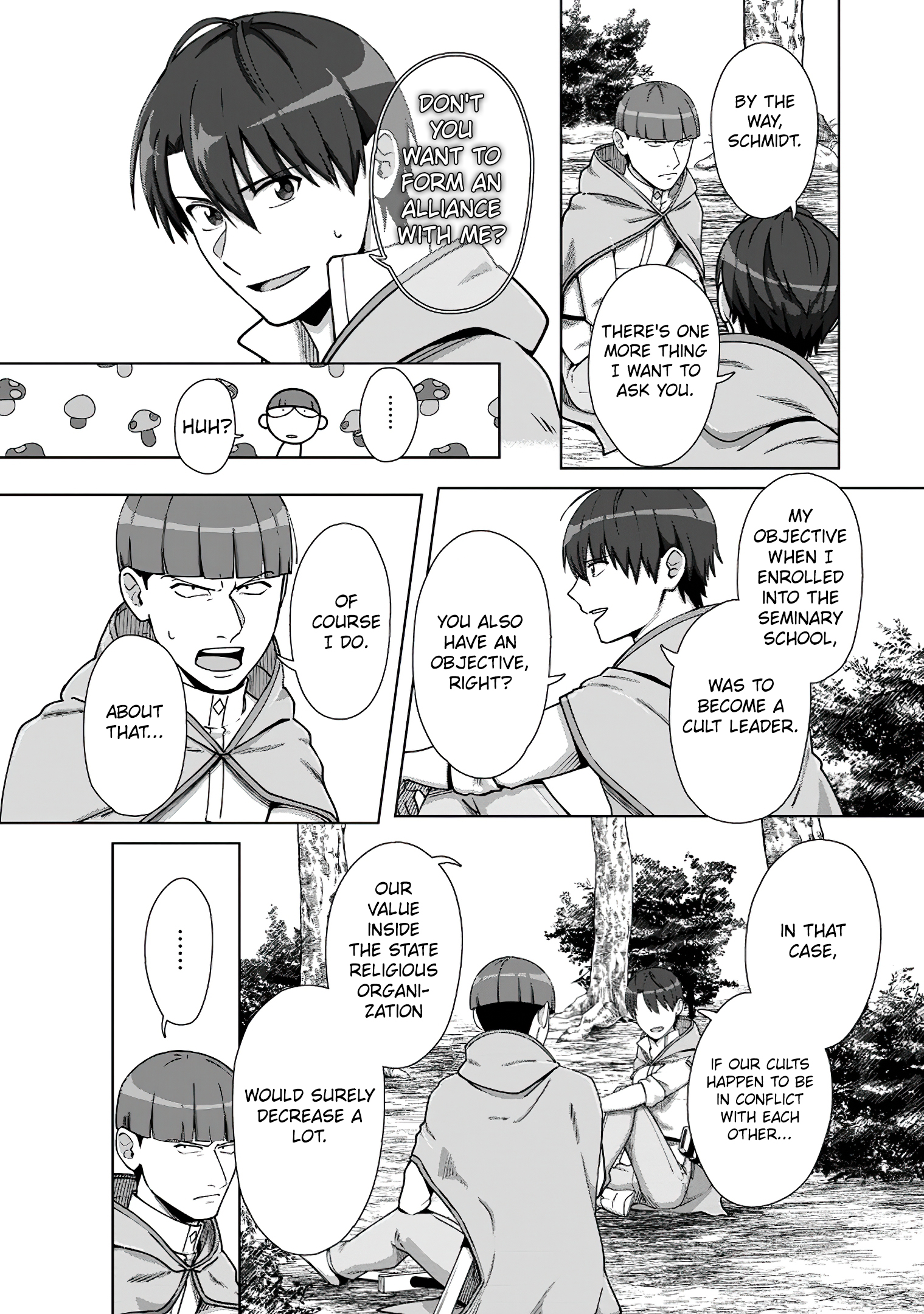 Read Tenshoku No Shinden O Hirakimashita EN Manga Online