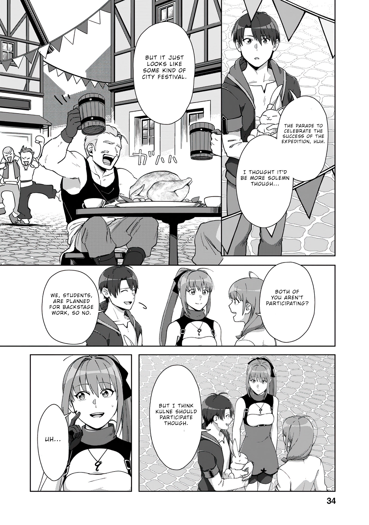 Read Tenshoku No Shinden O Hirakimashita EN Manga Online