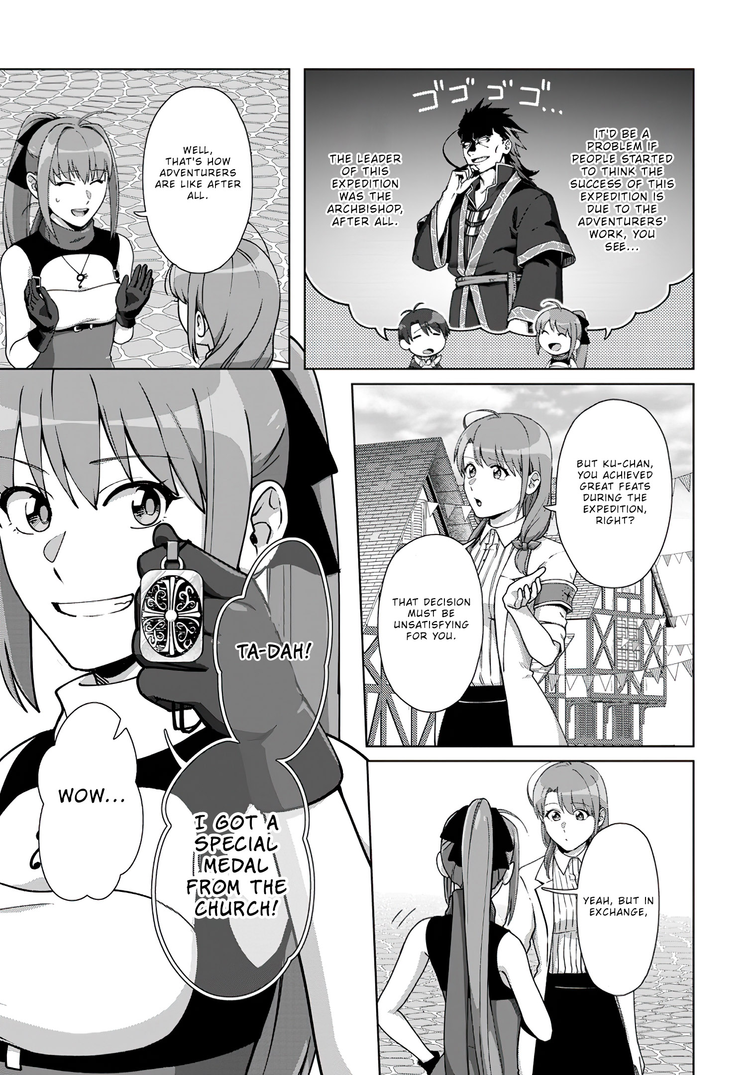 Read Tenshoku No Shinden O Hirakimashita EN Manga Online
