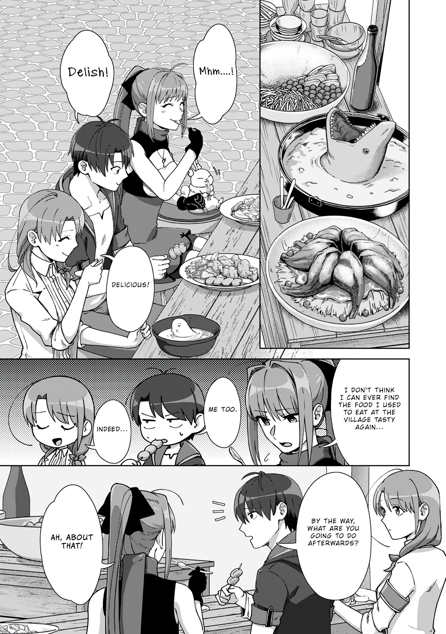 Read Tenshoku No Shinden O Hirakimashita EN Manga Online