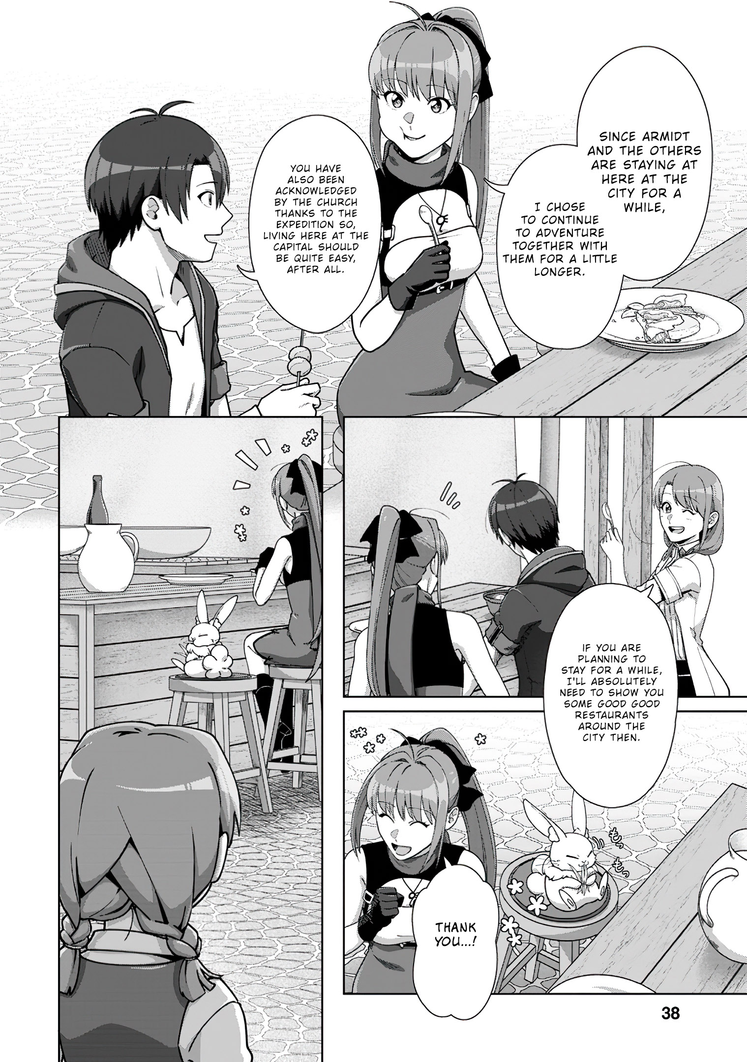 Read Tenshoku No Shinden O Hirakimashita EN Manga Online