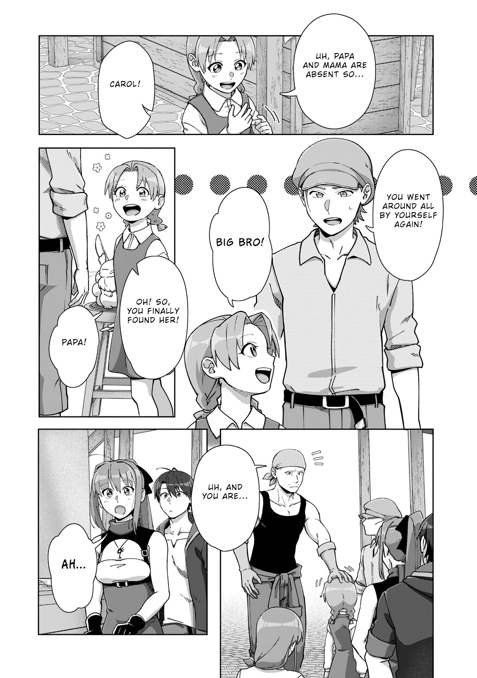 Read Tenshoku No Shinden O Hirakimashita EN Manga Online
