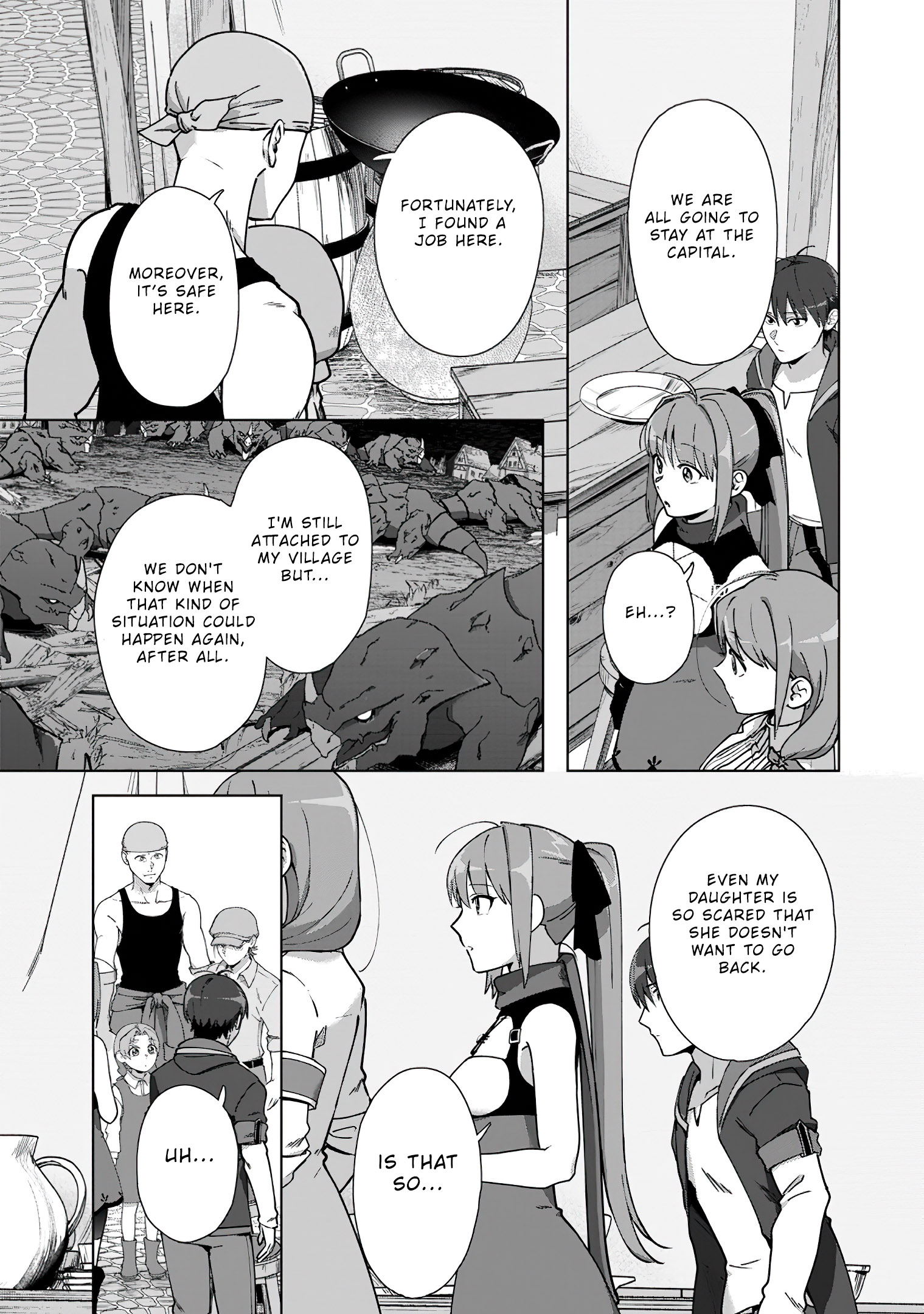 Read Tenshoku No Shinden O Hirakimashita EN Manga Online