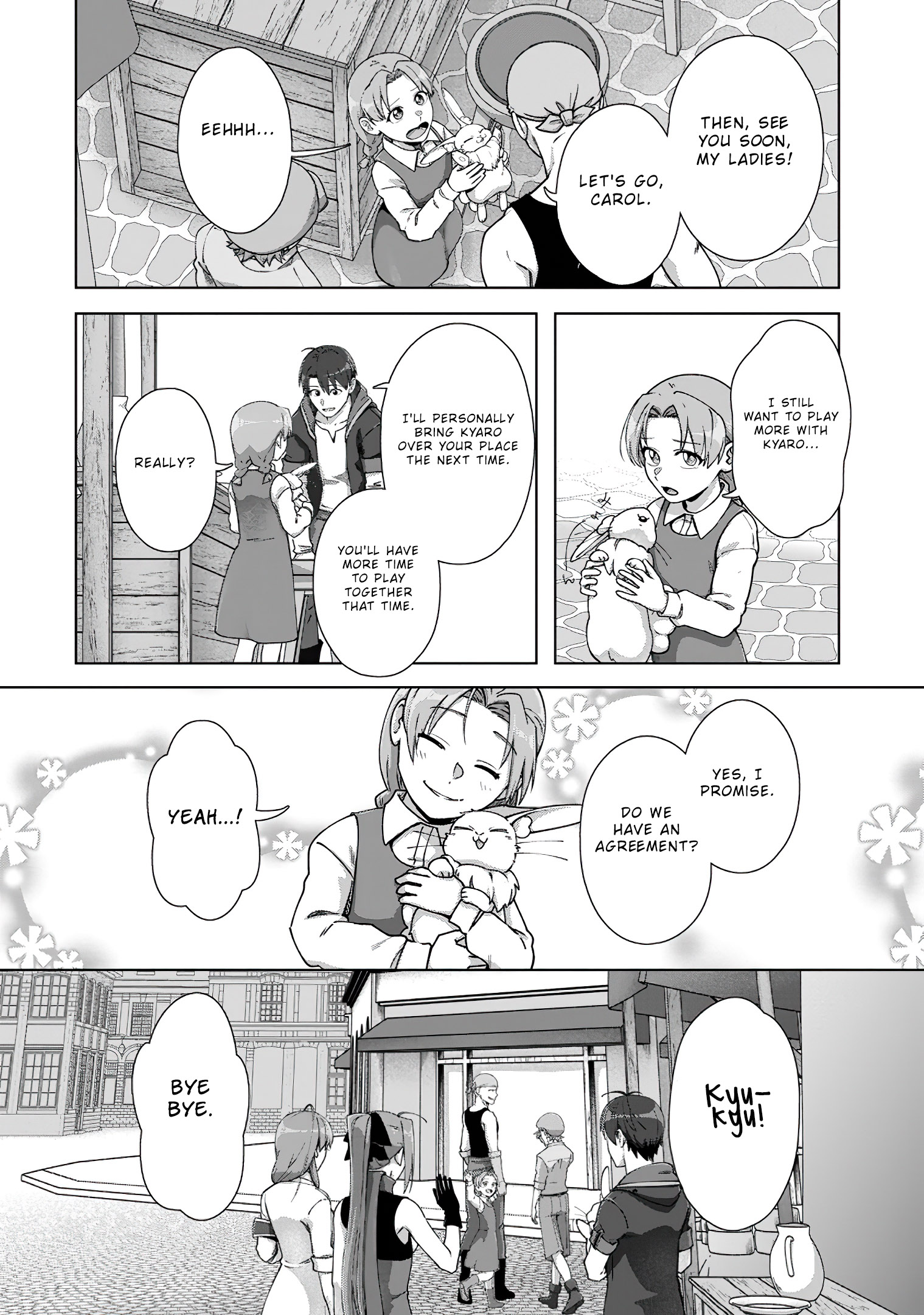 Read Tenshoku No Shinden O Hirakimashita EN Manga Online