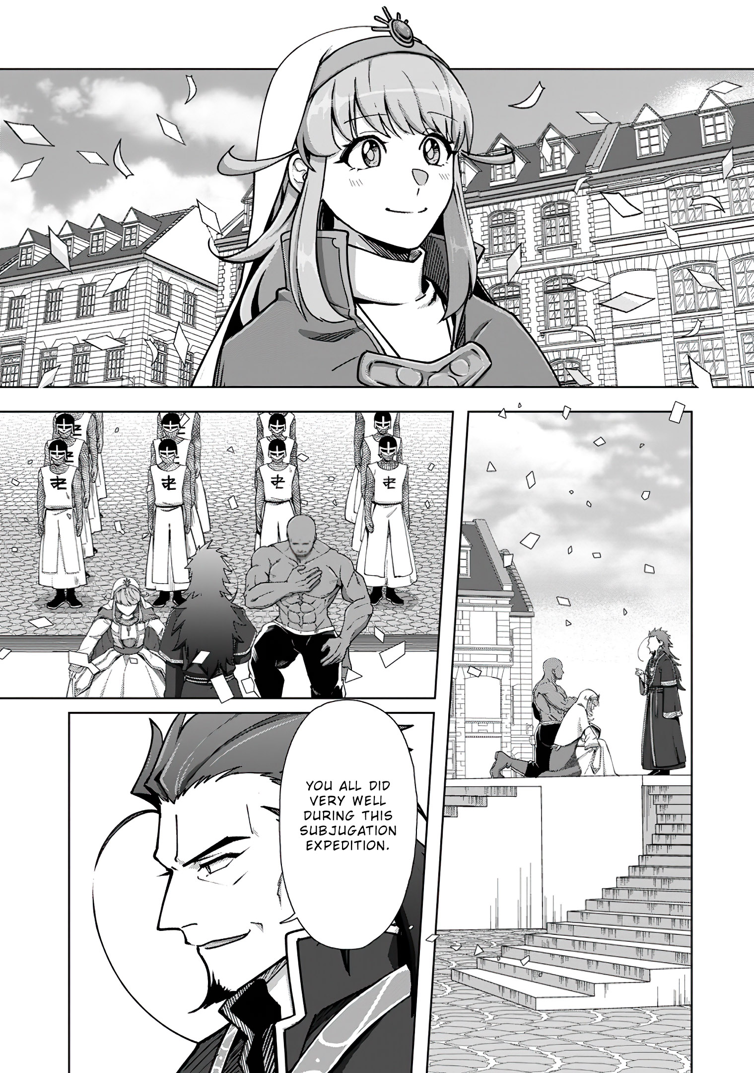 Read Tenshoku No Shinden O Hirakimashita EN Manga Online