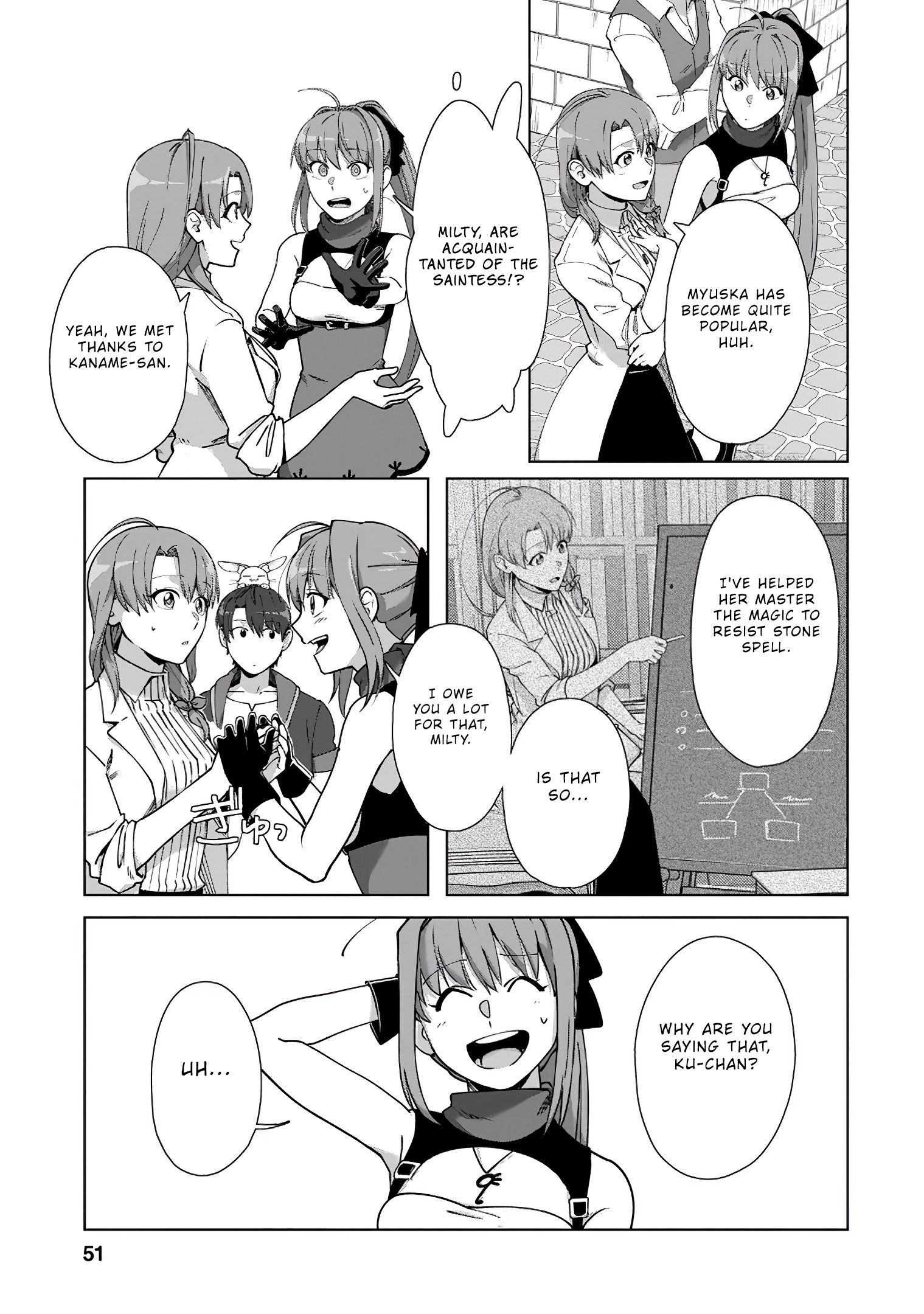 Read Tenshoku No Shinden O Hirakimashita EN Manga Online