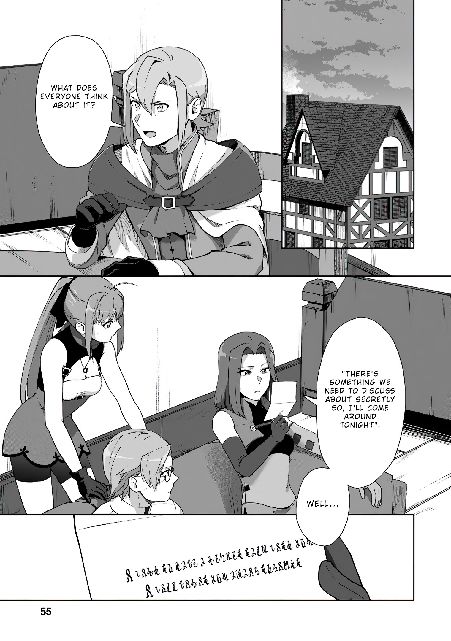 Read Tenshoku No Shinden O Hirakimashita EN Manga Online