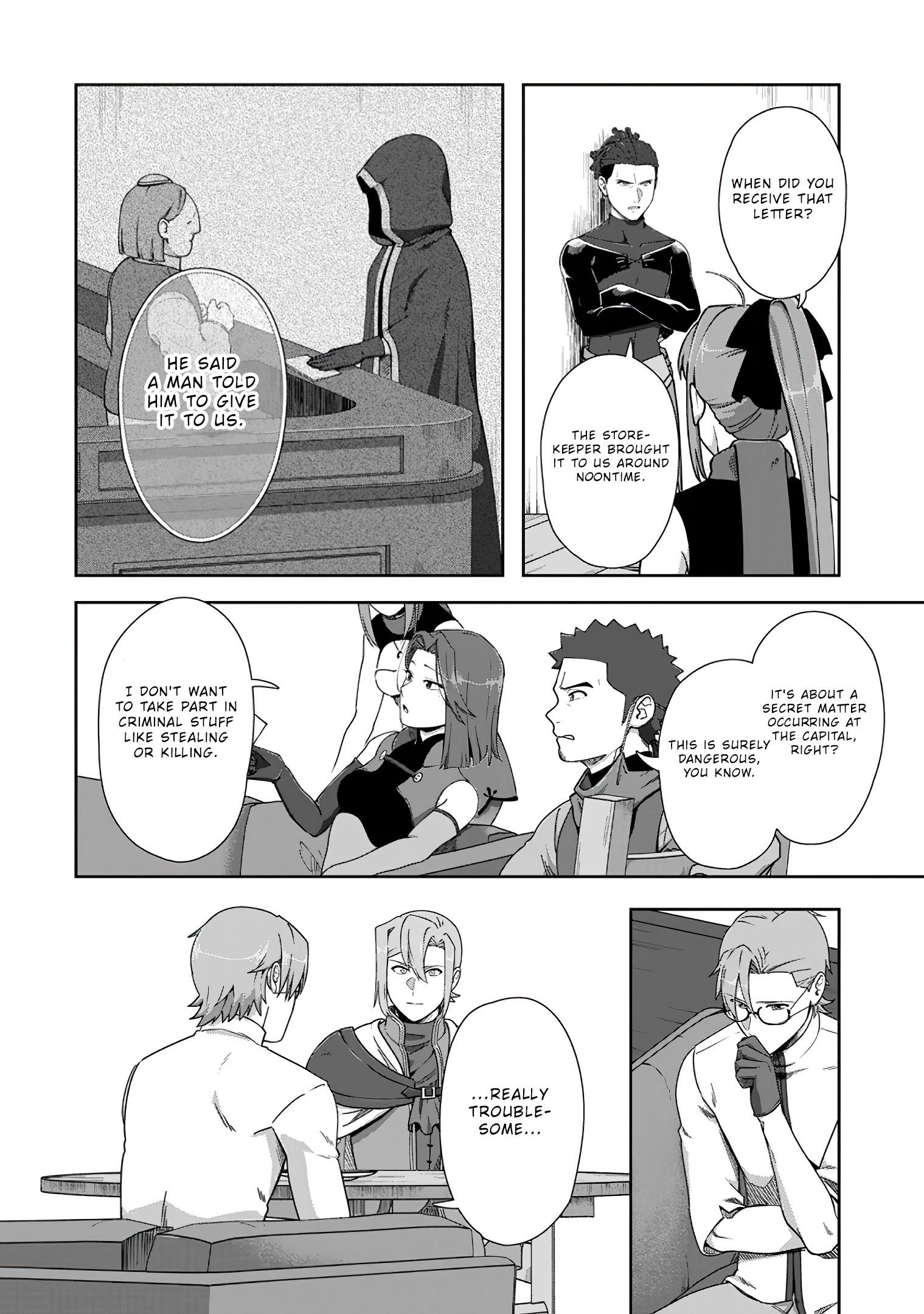 Read Tenshoku No Shinden O Hirakimashita EN Manga Online