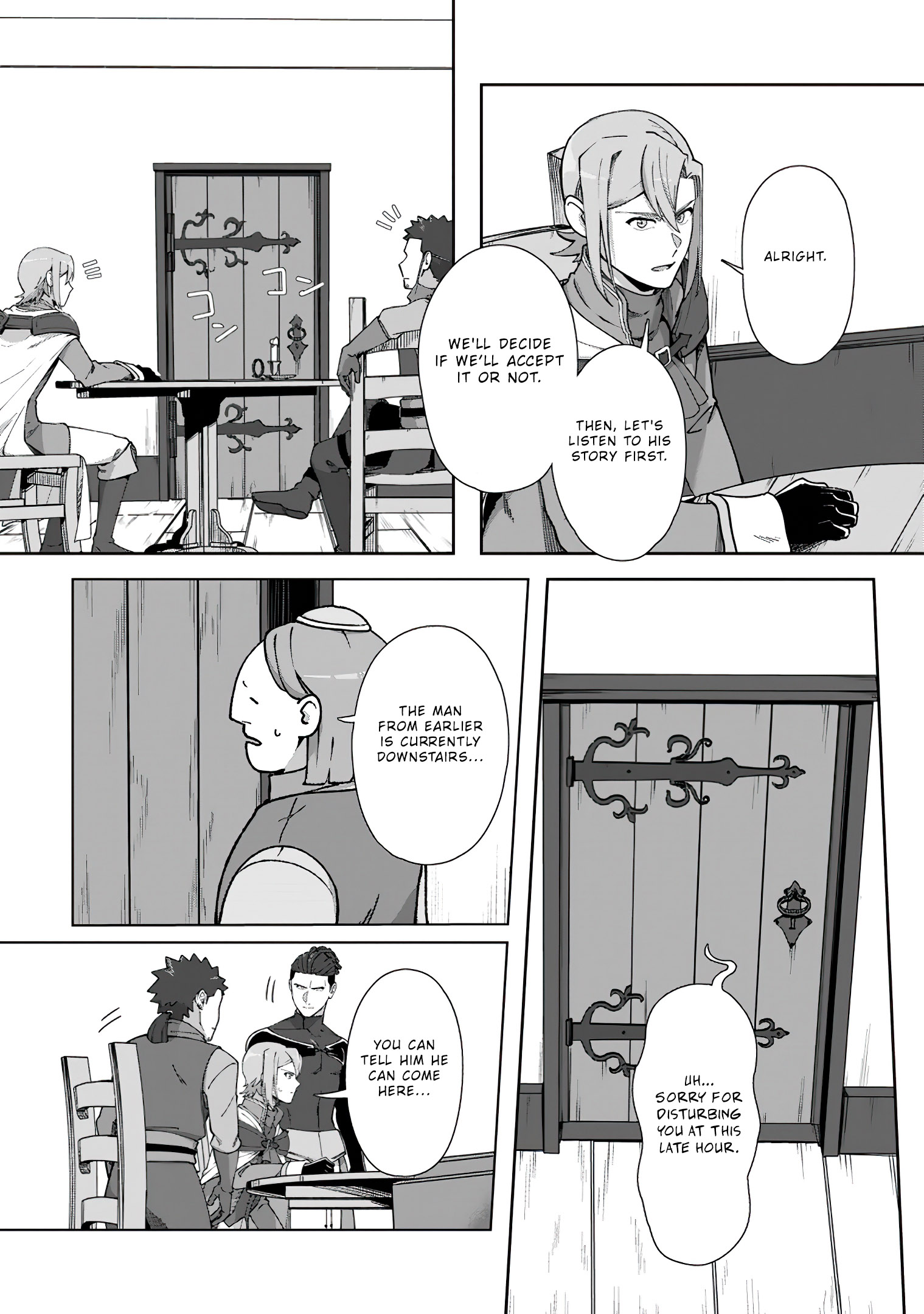 Read Tenshoku No Shinden O Hirakimashita EN Manga Online