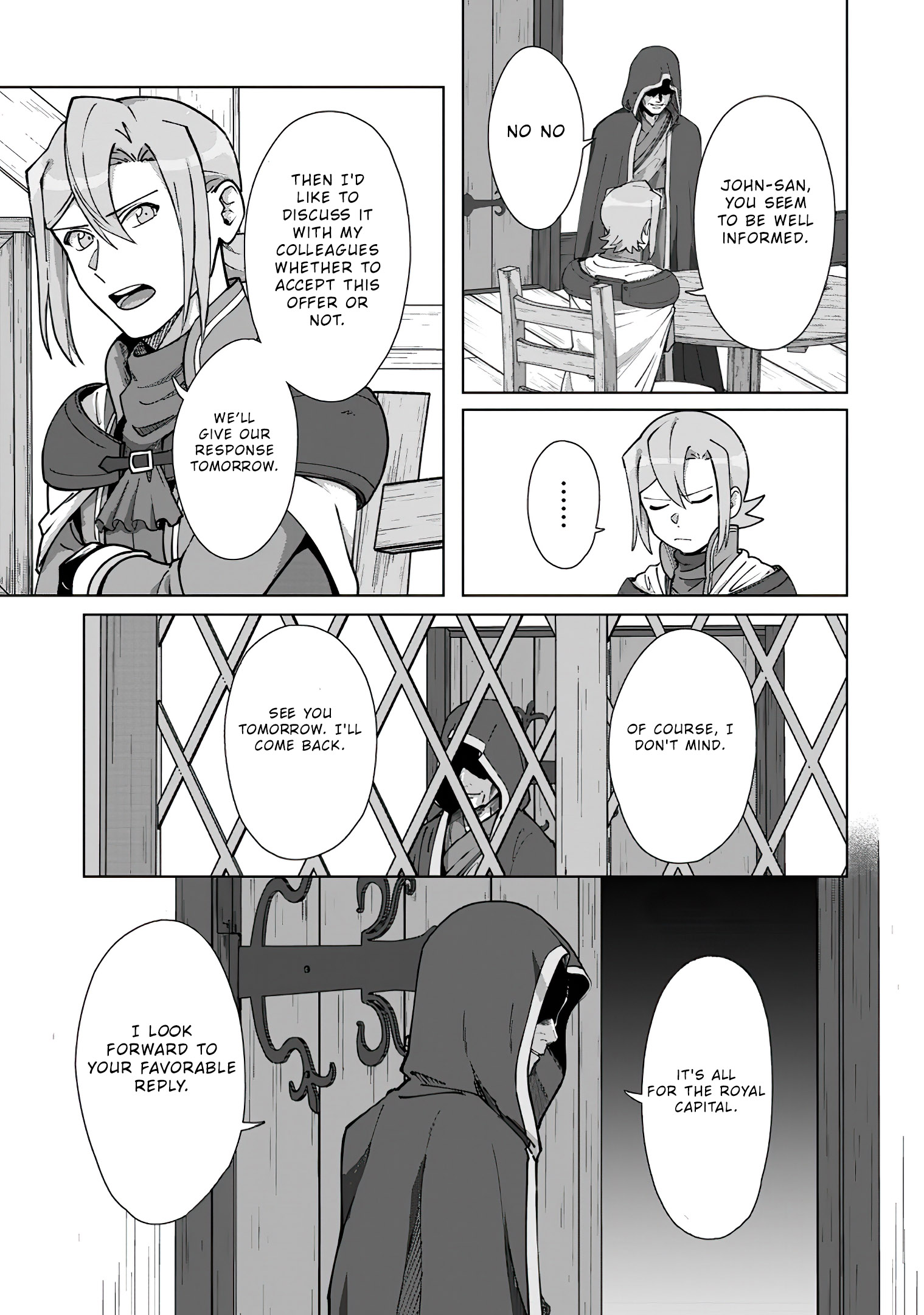 Read Tenshoku No Shinden O Hirakimashita EN Manga Online