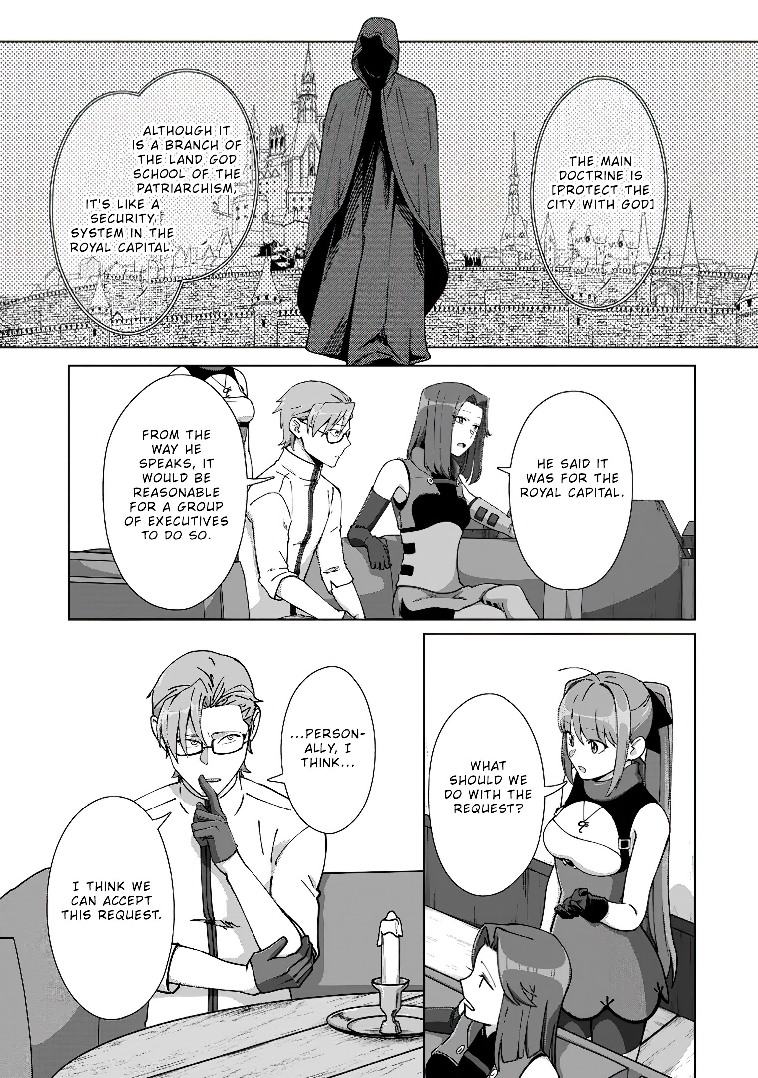 Read Tenshoku No Shinden O Hirakimashita EN Manga Online