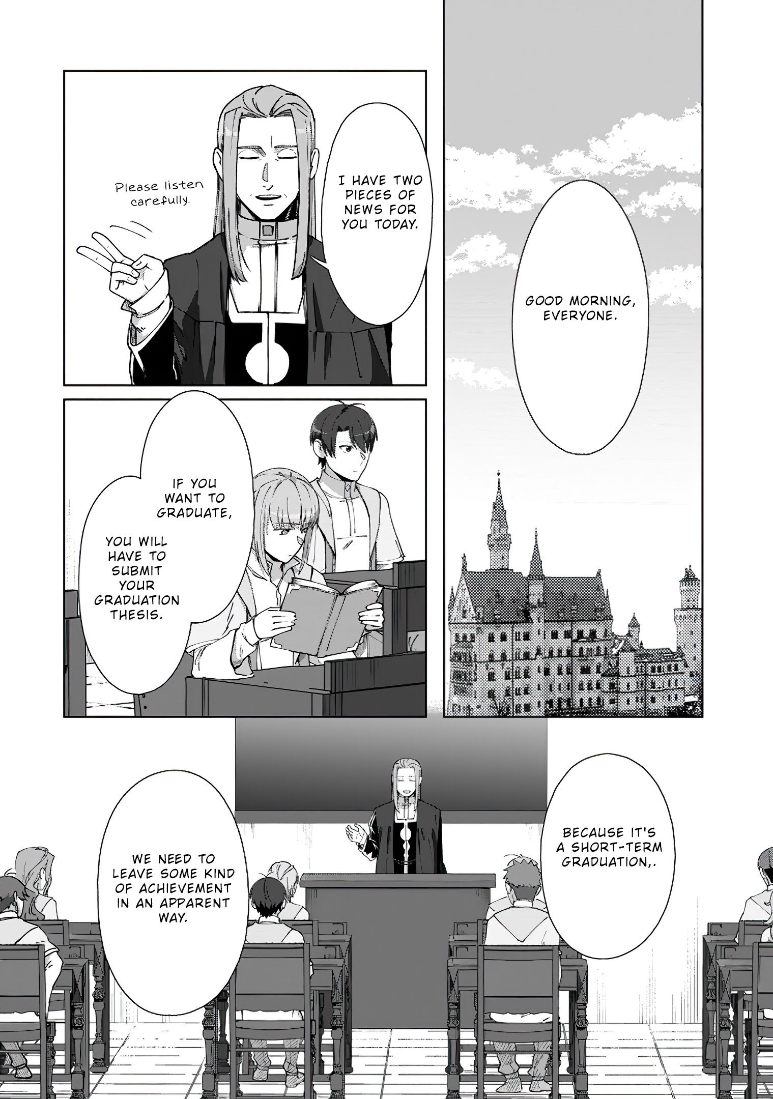 Read Tenshoku No Shinden O Hirakimashita EN Manga Online