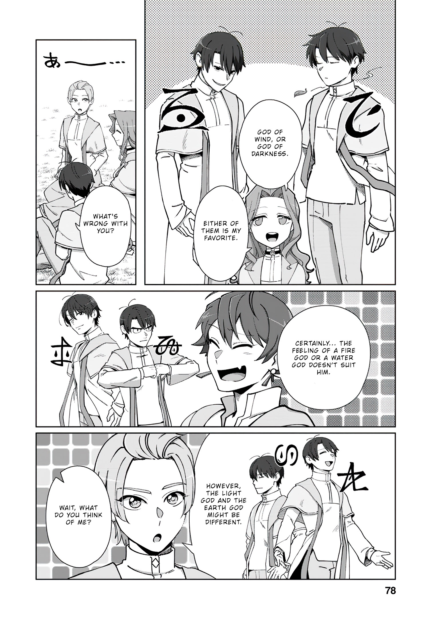 Read Tenshoku No Shinden O Hirakimashita EN Manga Online