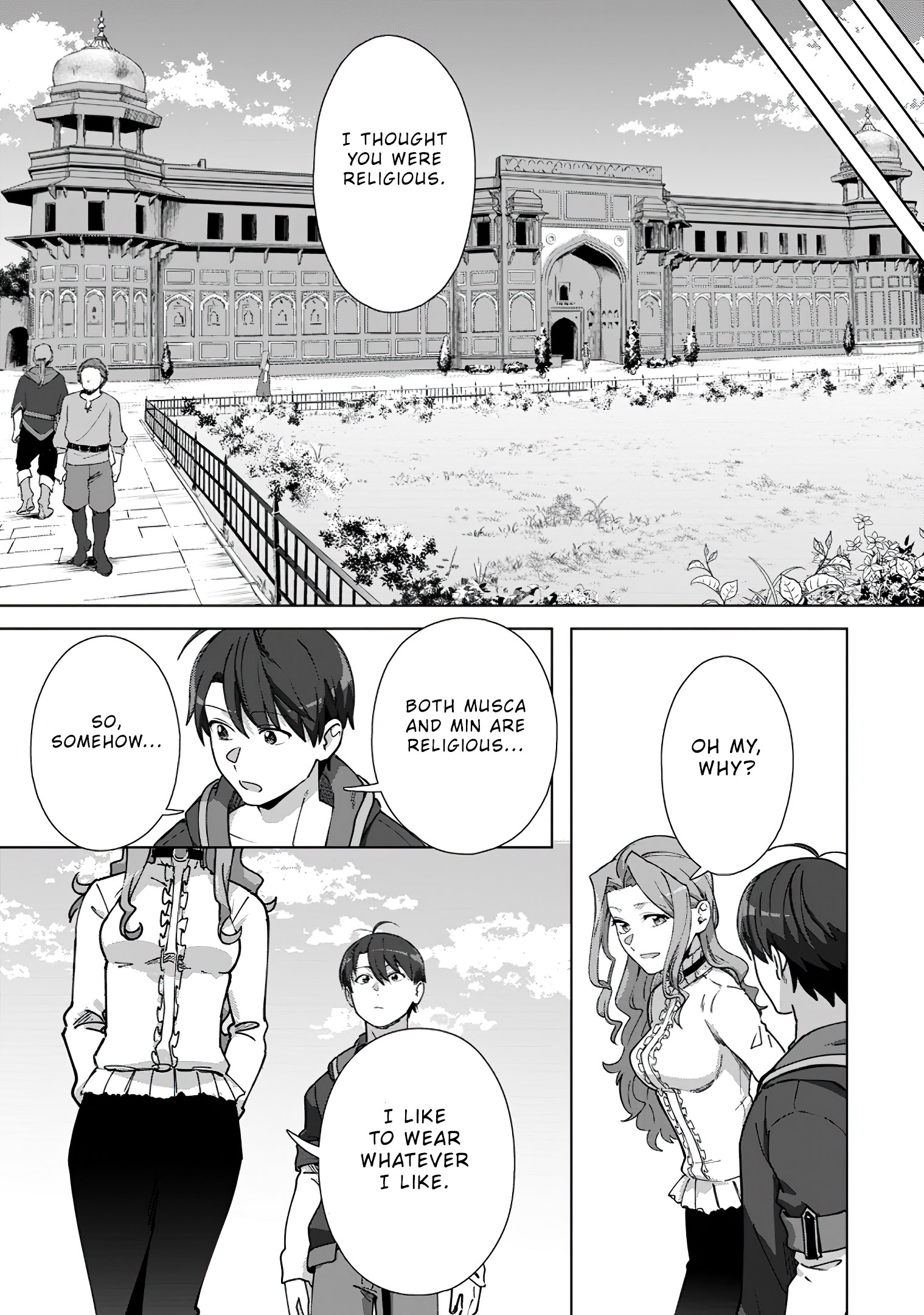 Read Tenshoku No Shinden O Hirakimashita EN Manga Online