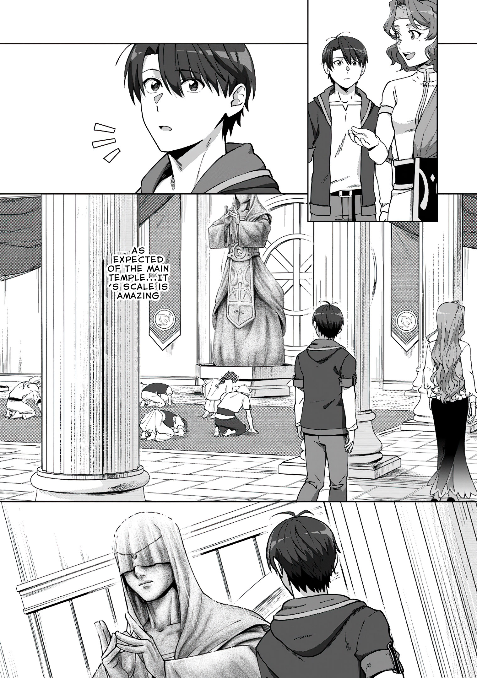 Read Tenshoku No Shinden O Hirakimashita EN Manga Online