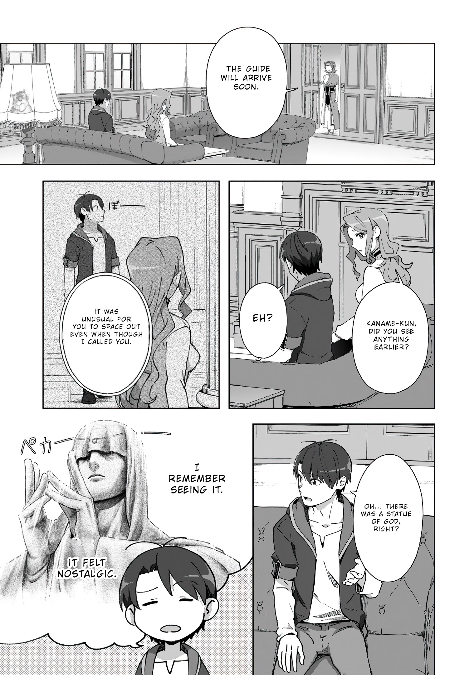 Read Tenshoku No Shinden O Hirakimashita EN Manga Online