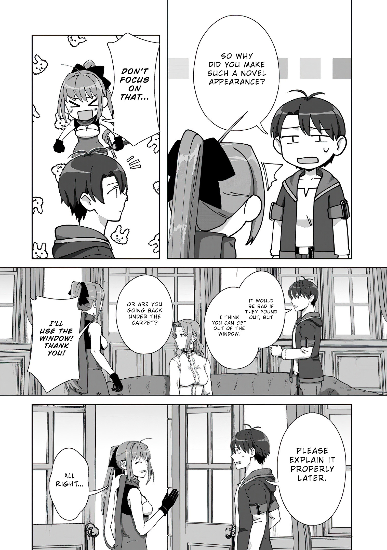 Read Tenshoku No Shinden O Hirakimashita EN Manga Online