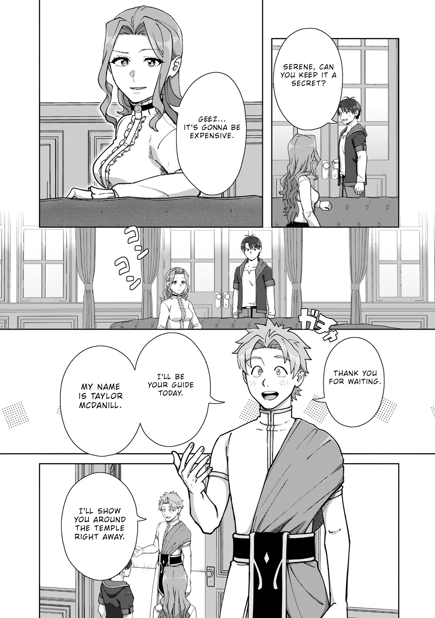 Read Tenshoku No Shinden O Hirakimashita EN Manga Online