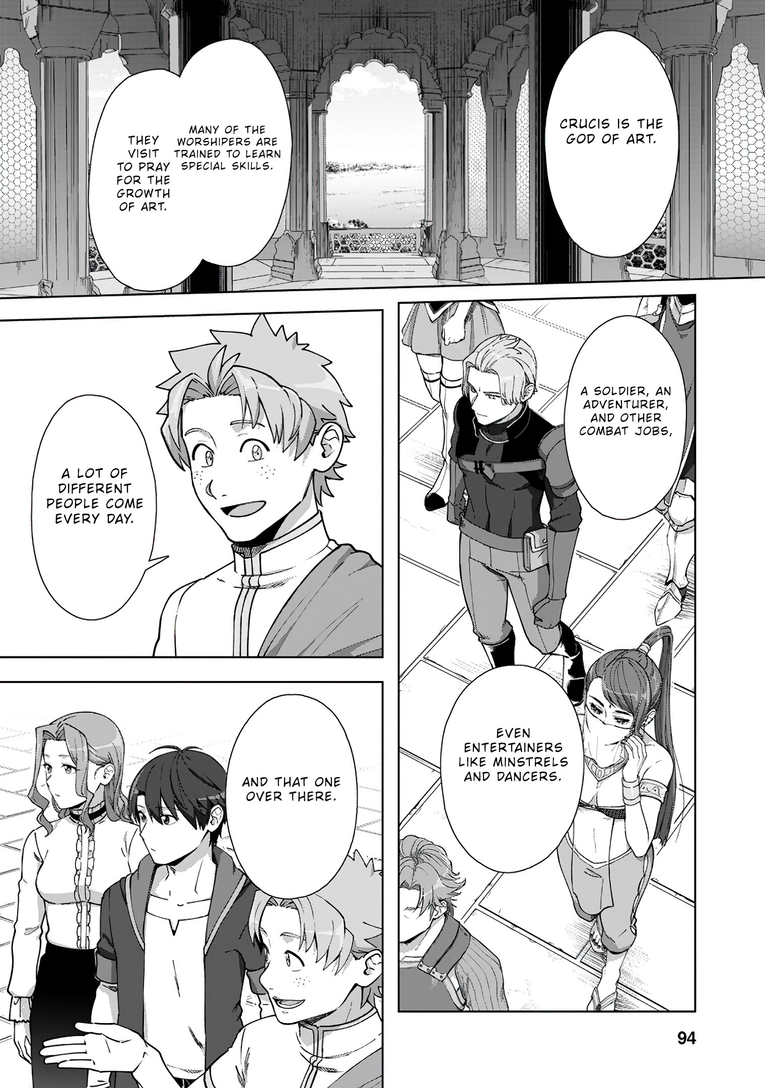 Read Tenshoku No Shinden O Hirakimashita EN Manga Online