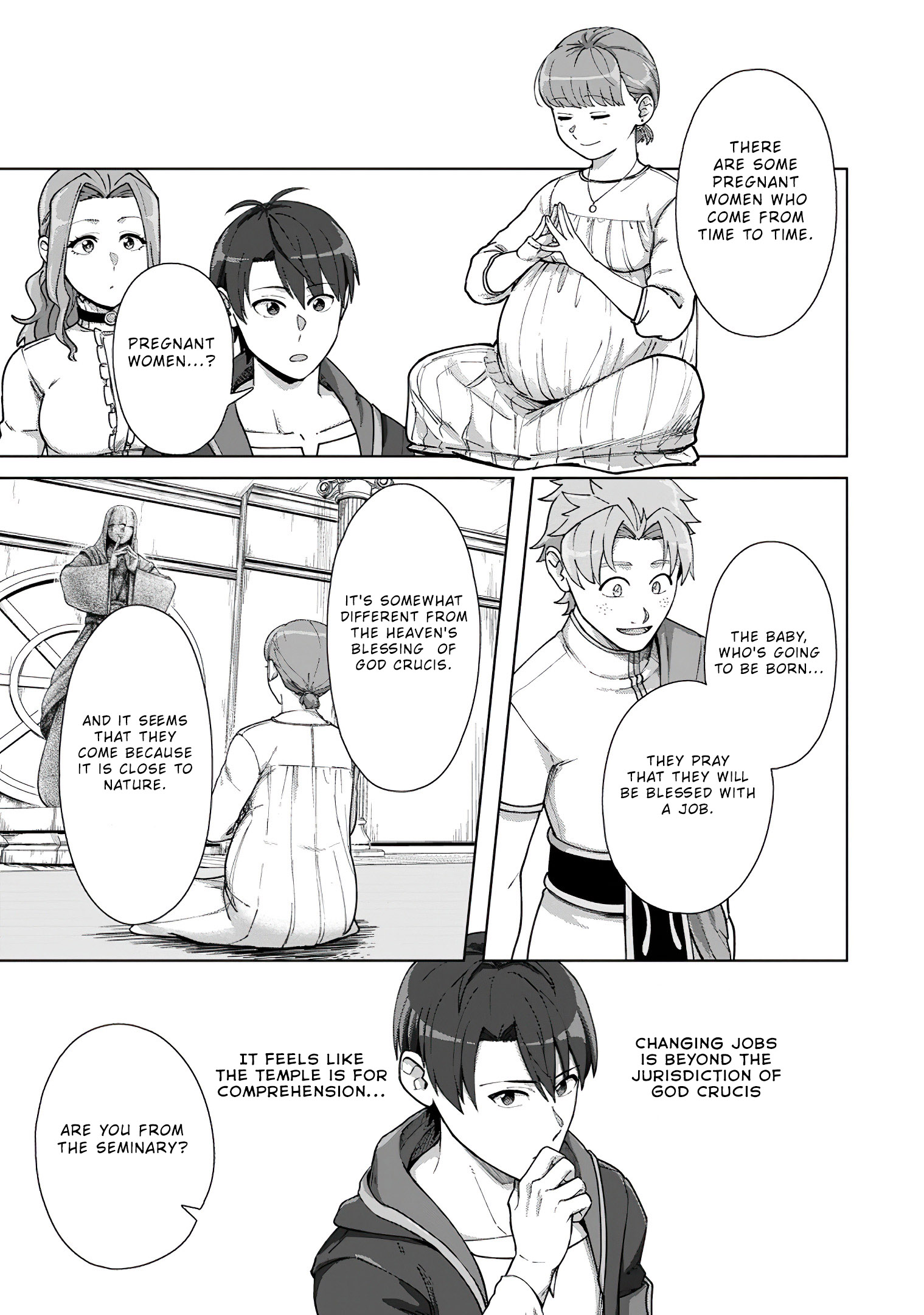 Read Tenshoku No Shinden O Hirakimashita EN Manga Online