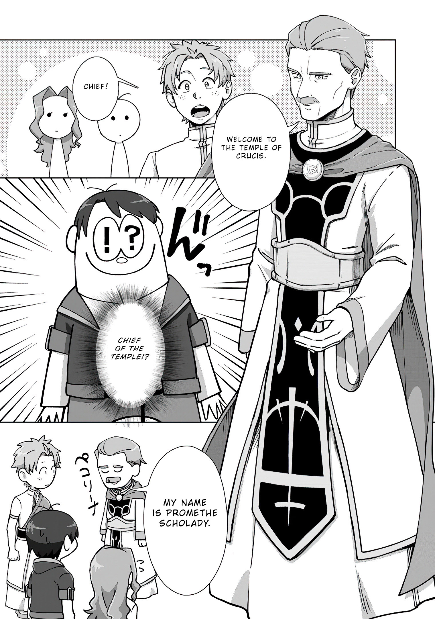 Read Tenshoku No Shinden O Hirakimashita EN Manga Online