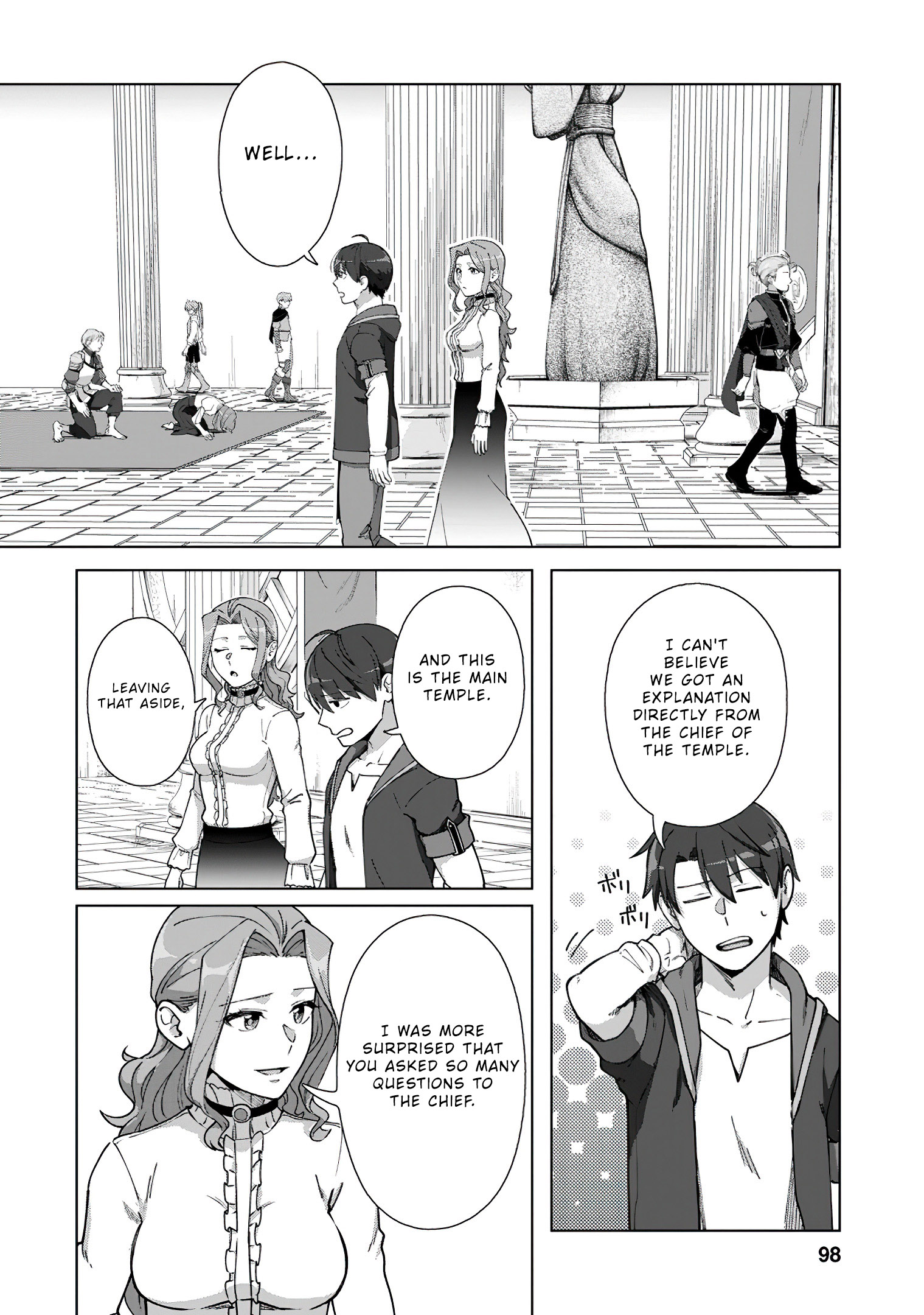 Read Tenshoku No Shinden O Hirakimashita EN Manga Online