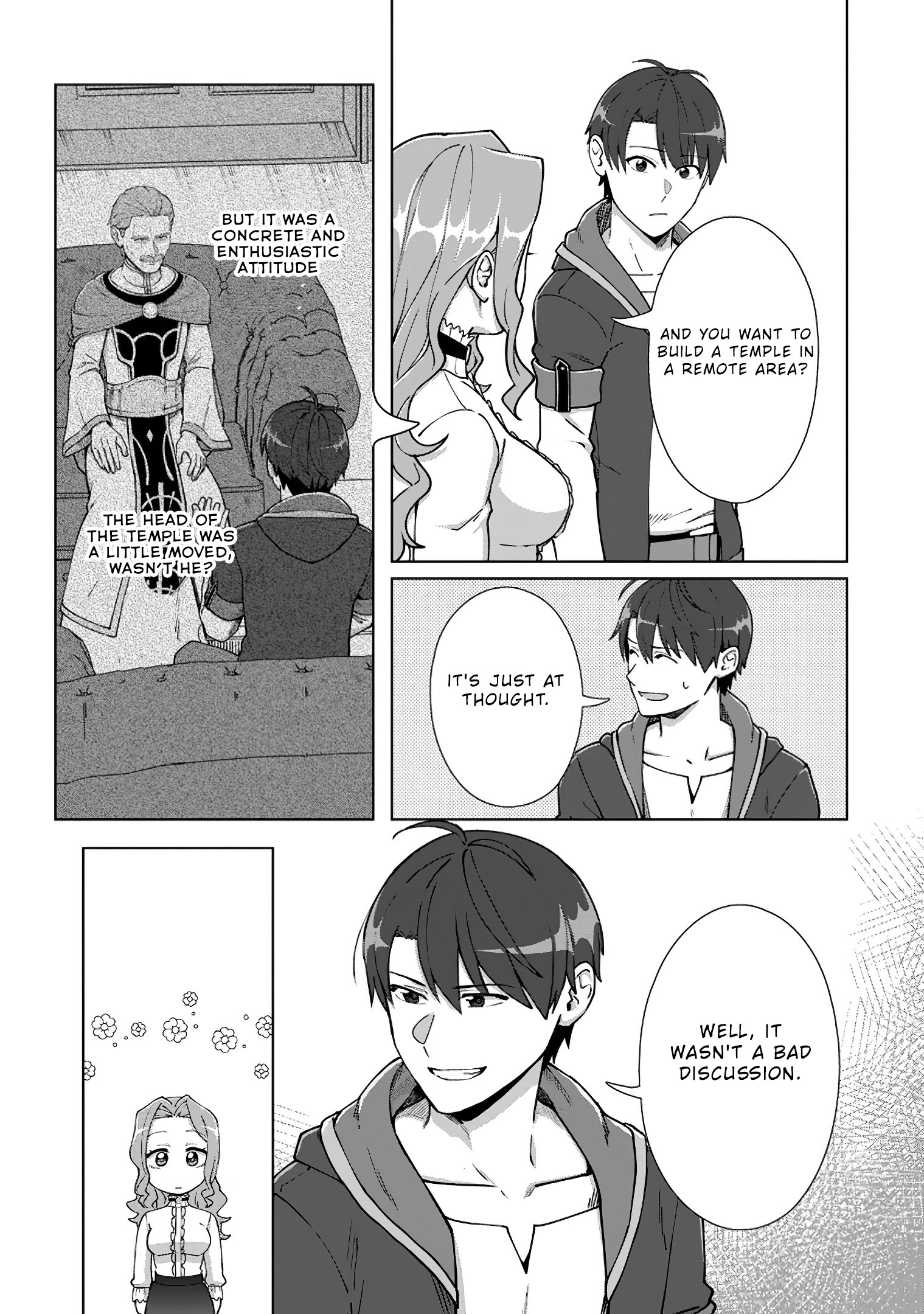 Read Tenshoku No Shinden O Hirakimashita EN Manga Online