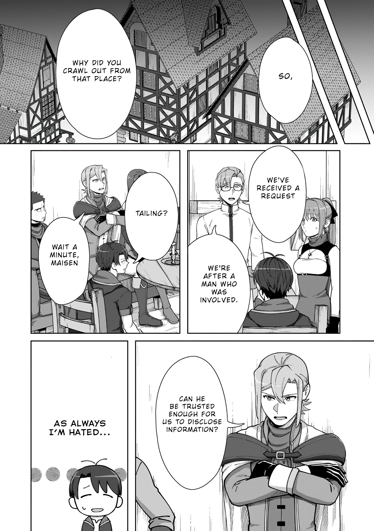 Read Tenshoku No Shinden O Hirakimashita EN Manga Online