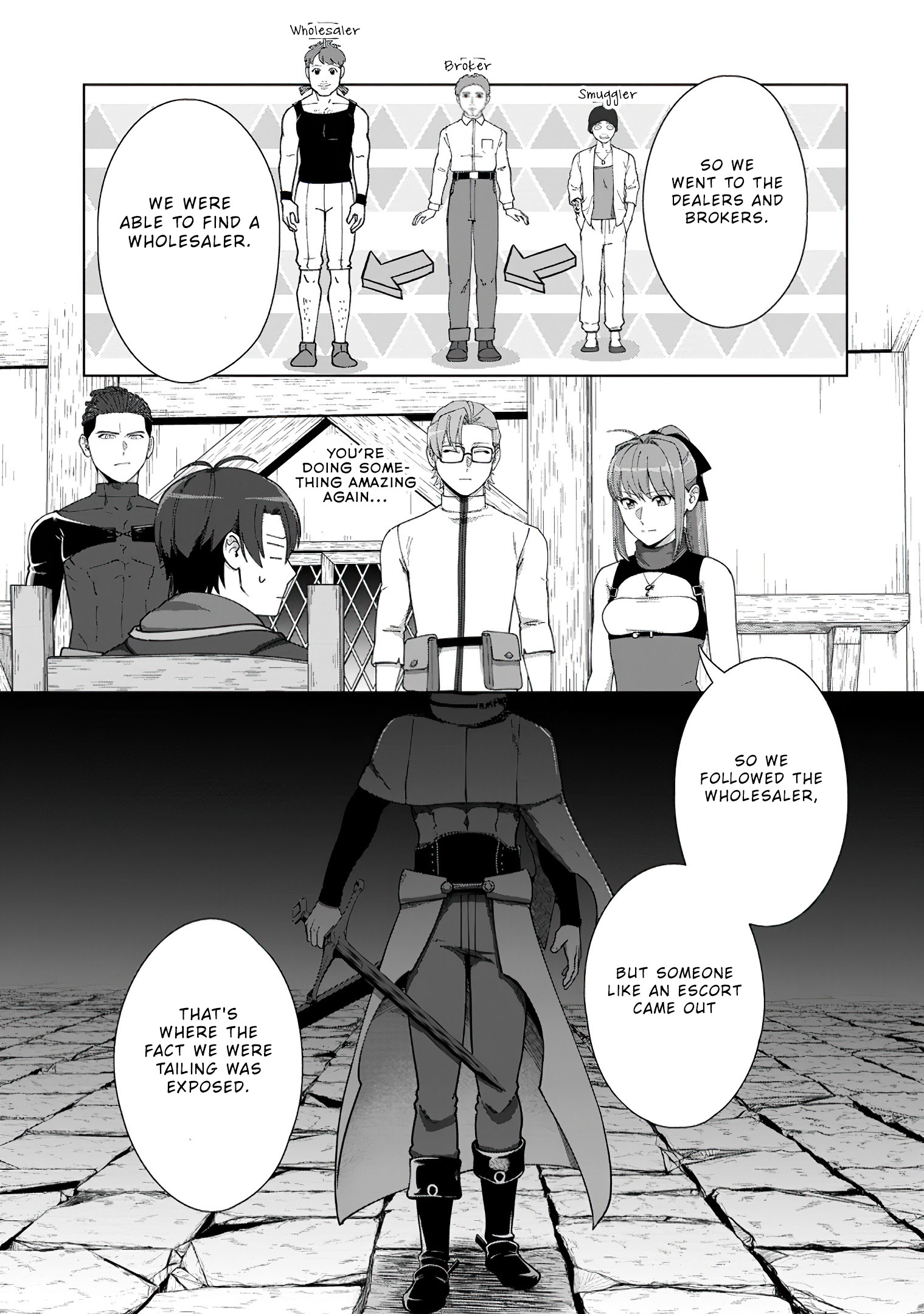 Read Tenshoku No Shinden O Hirakimashita EN Manga Online