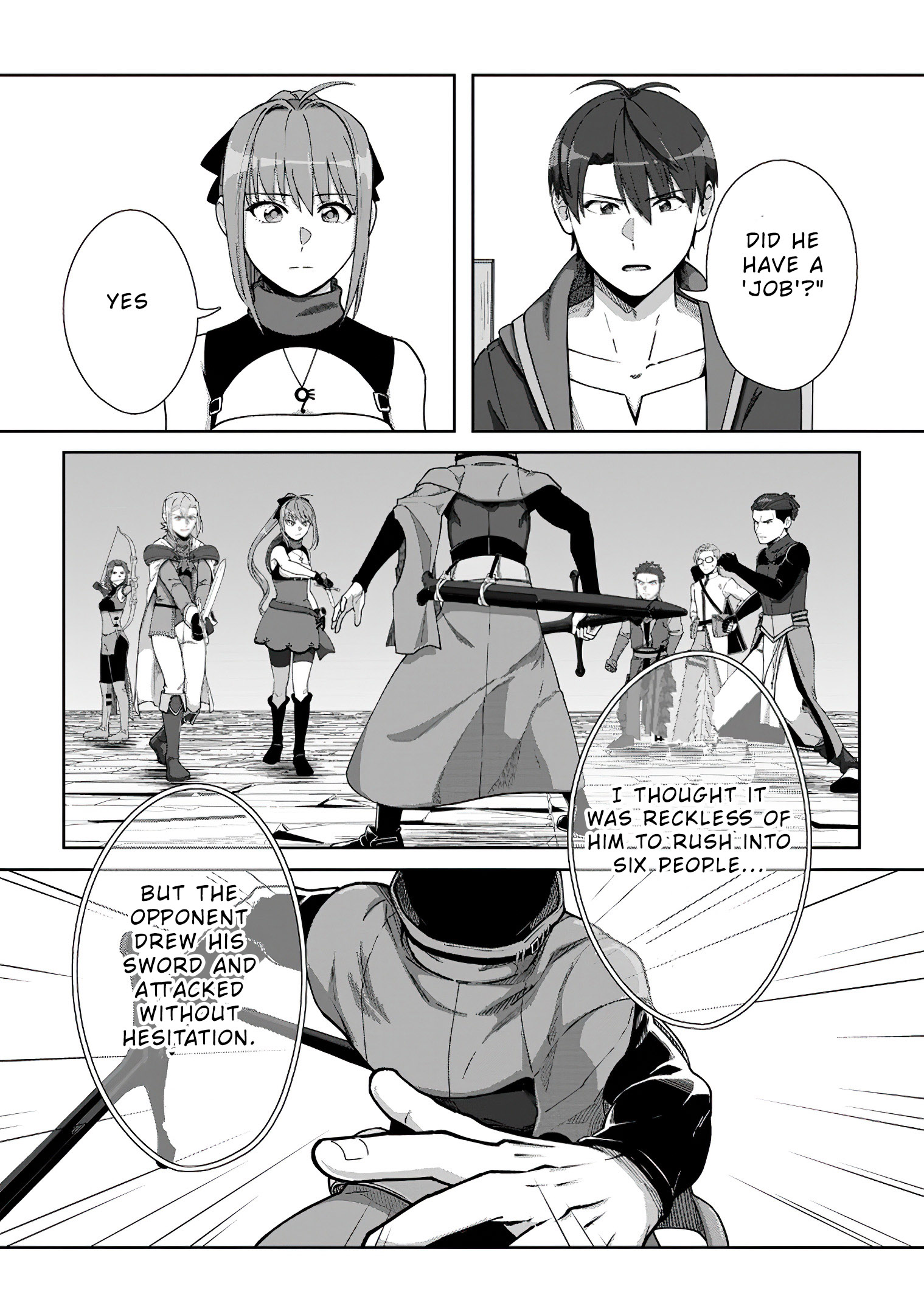 Read Tenshoku No Shinden O Hirakimashita EN Manga Online