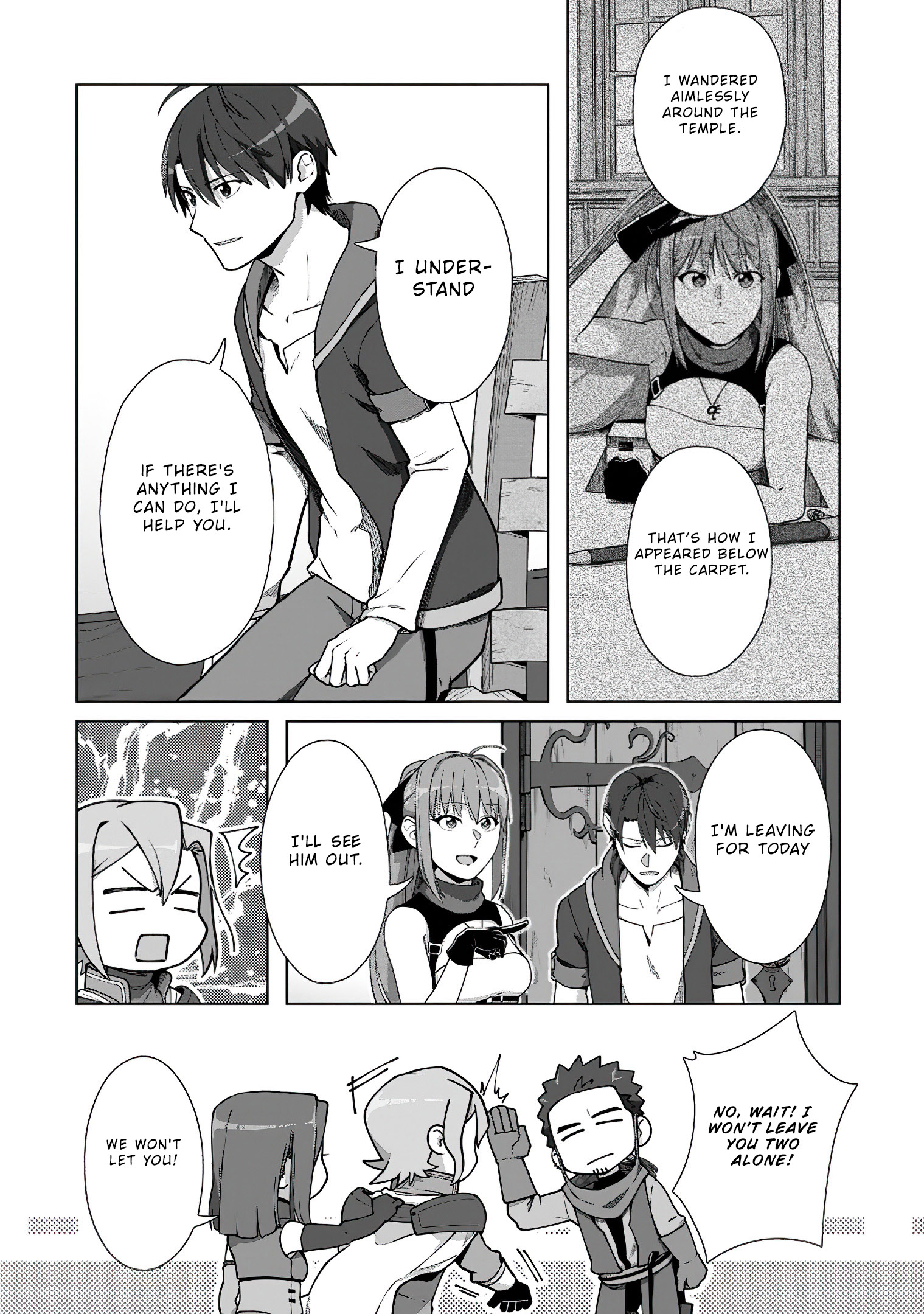 Read Tenshoku No Shinden O Hirakimashita EN Manga Online