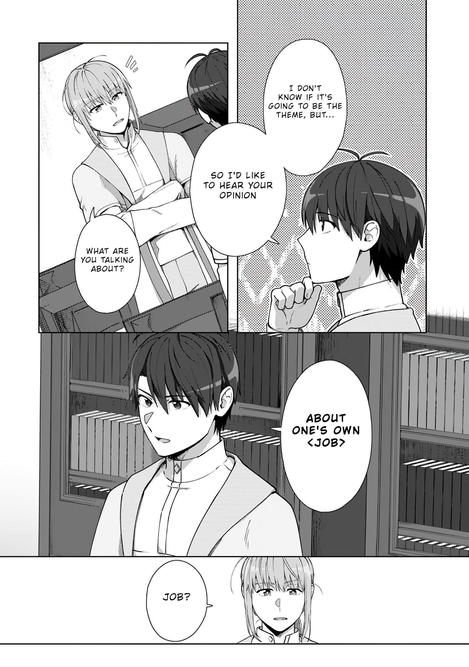 Read Tenshoku No Shinden O Hirakimashita EN Manga Online