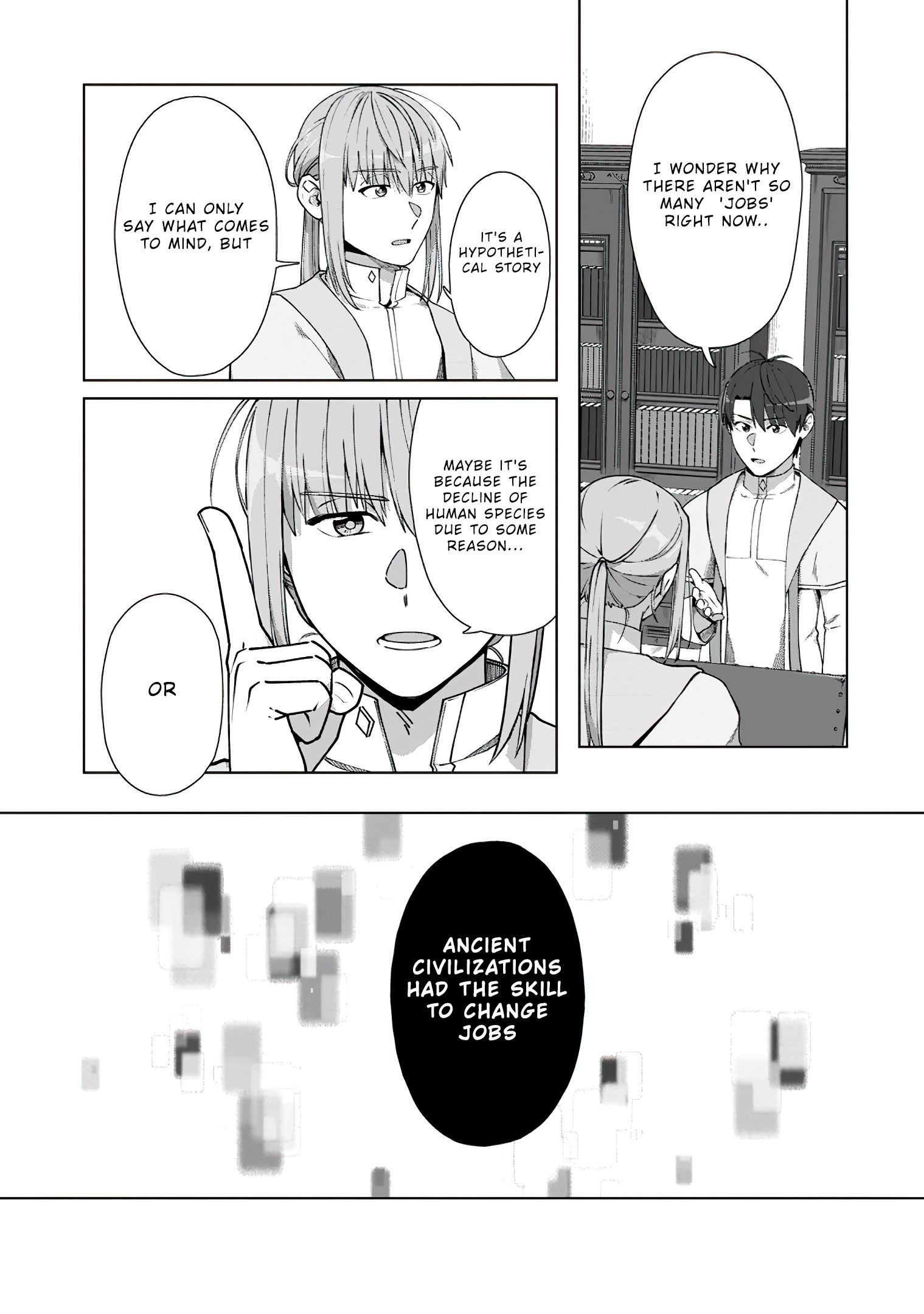 Read Tenshoku No Shinden O Hirakimashita EN Manga Online