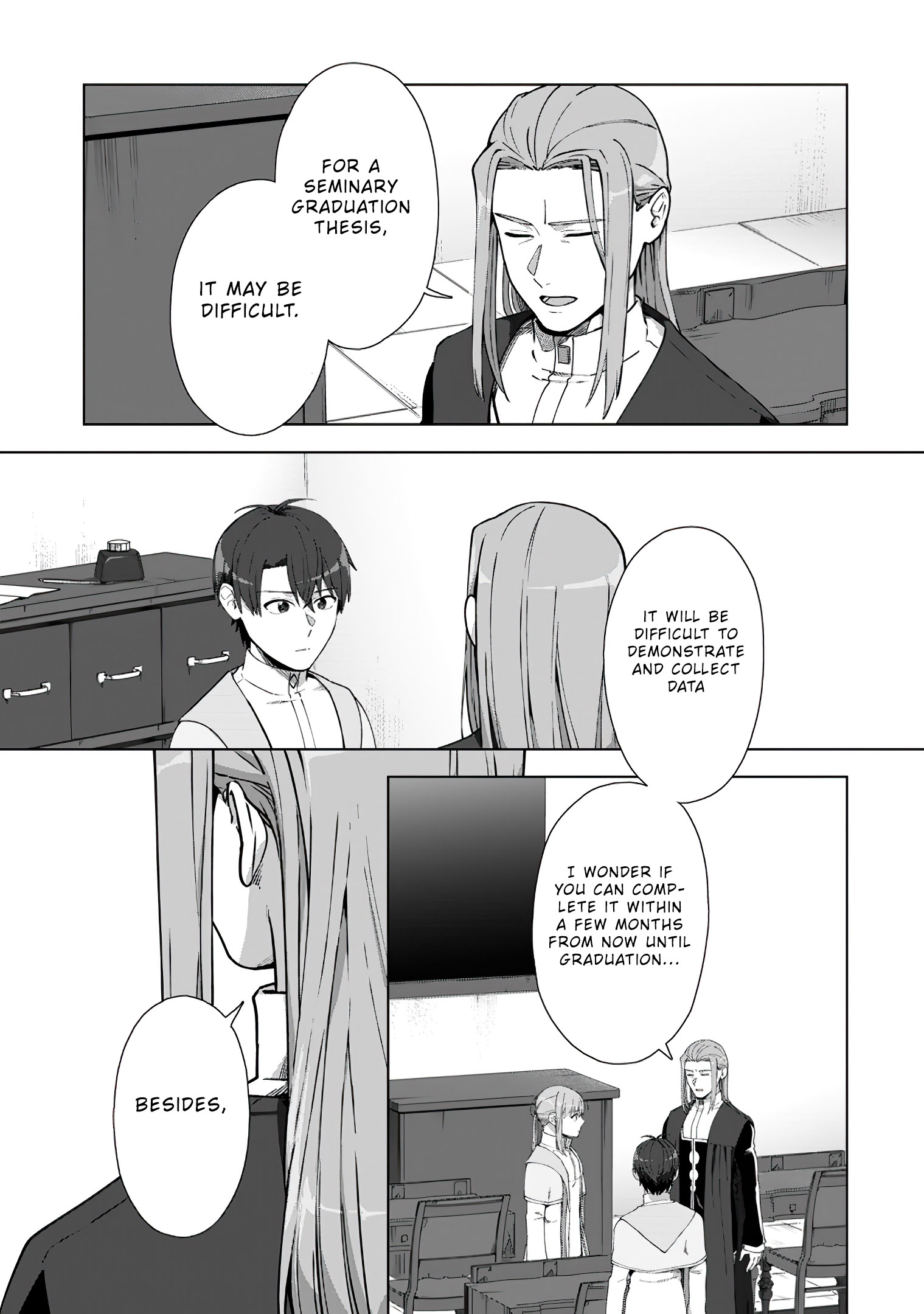 Read Tenshoku No Shinden O Hirakimashita EN Manga Online