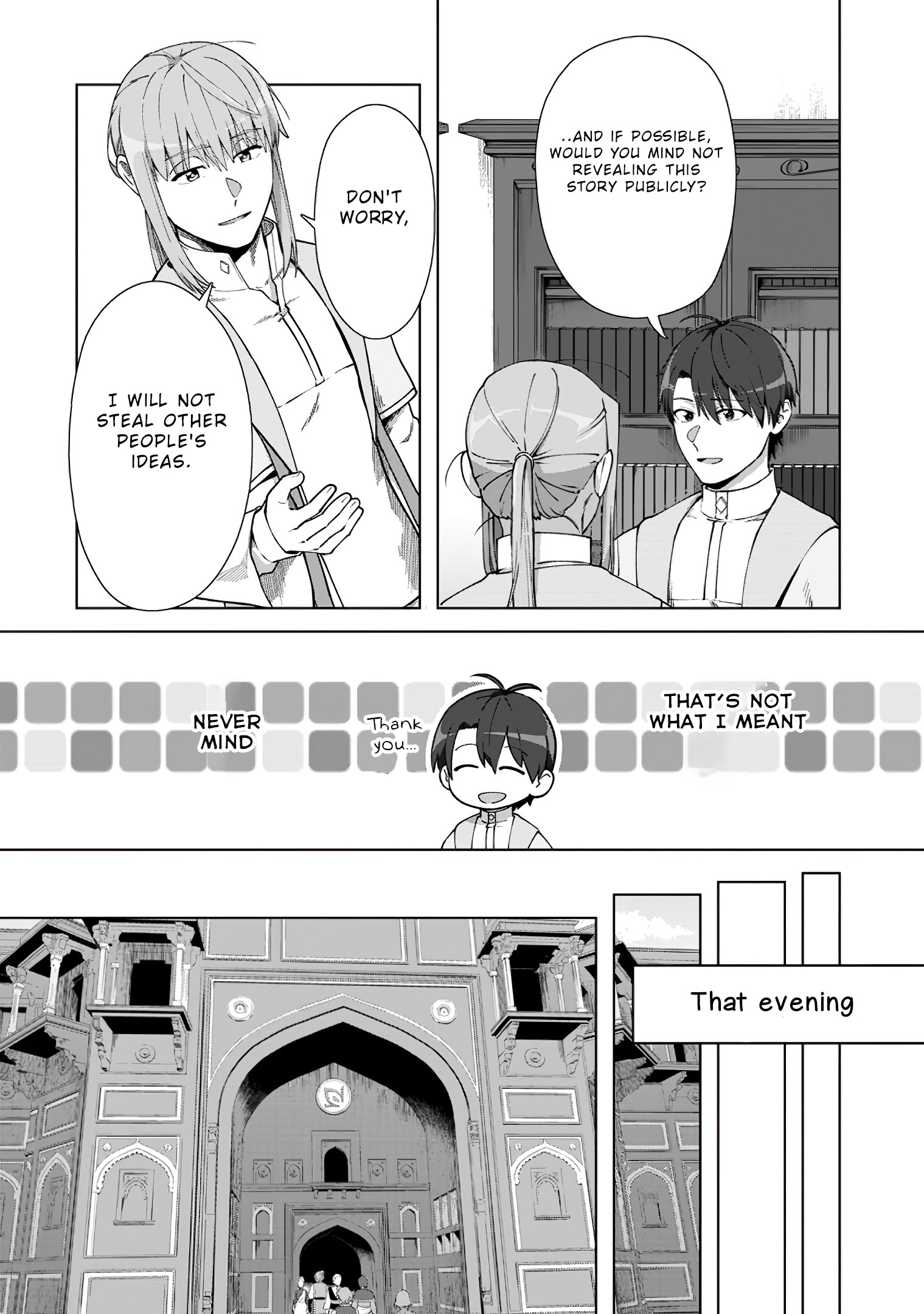 Read Tenshoku No Shinden O Hirakimashita EN Manga Online