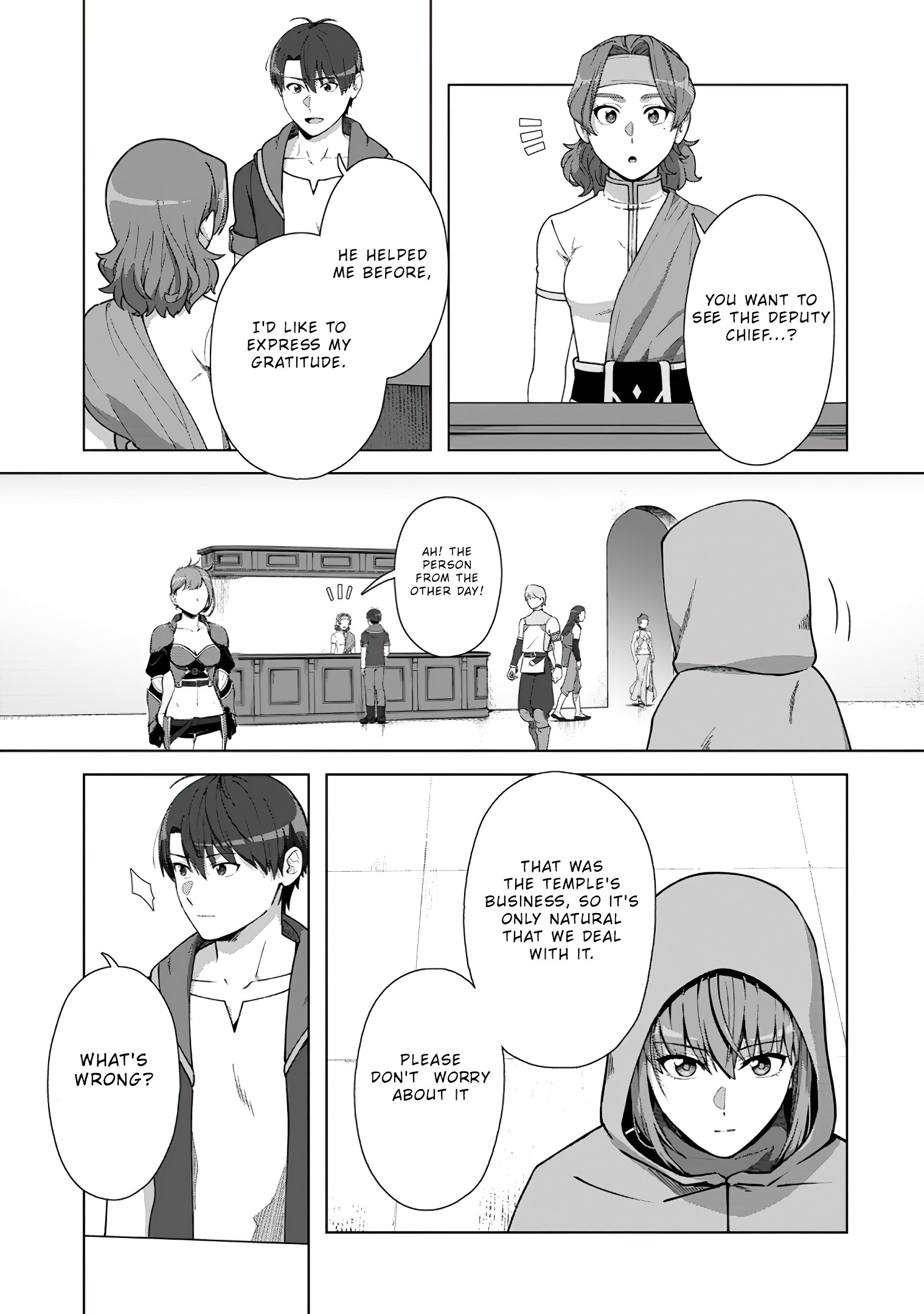 Read Tenshoku No Shinden O Hirakimashita EN Manga Online