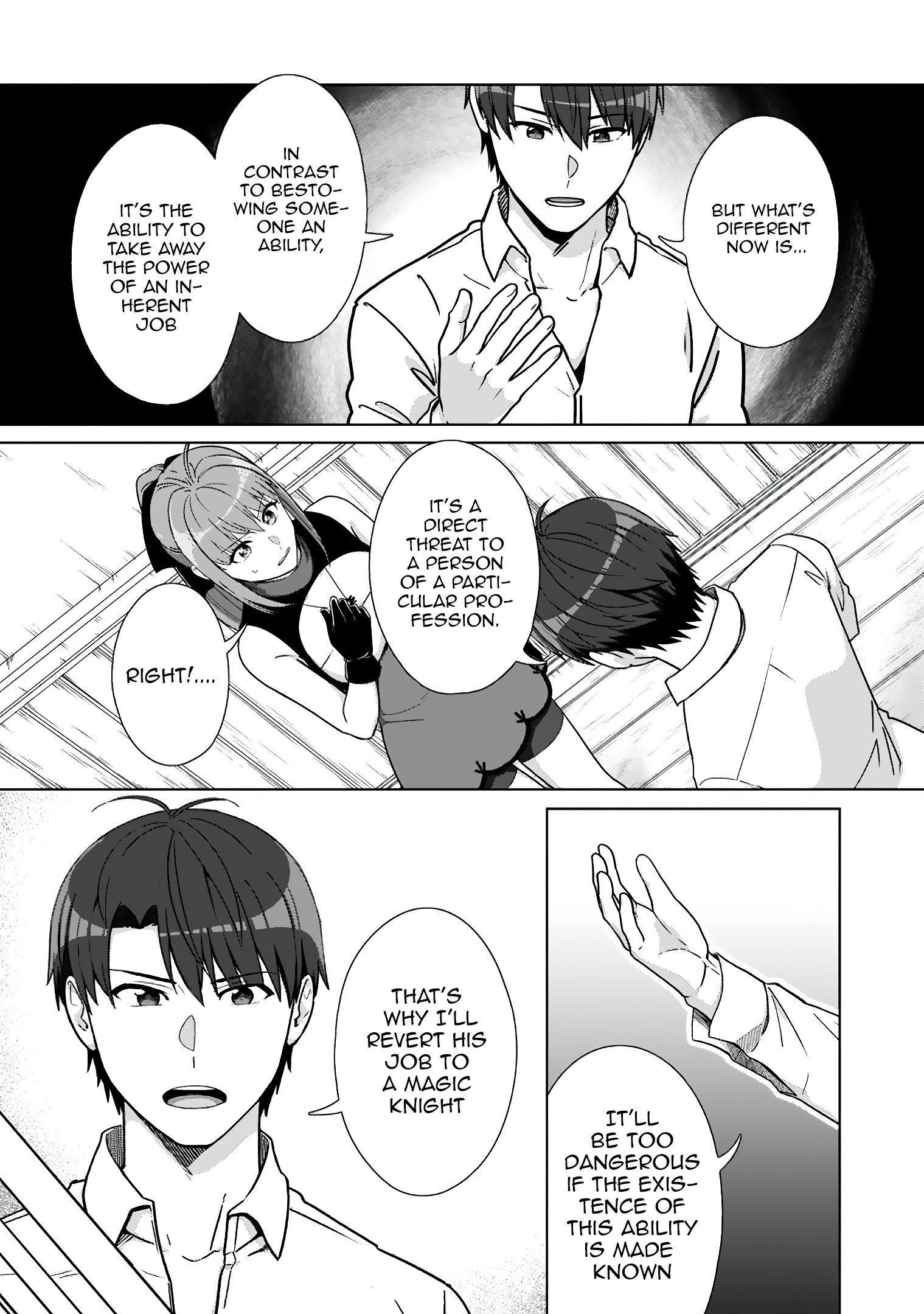 Read Tenshoku No Shinden O Hirakimashita EN Manga Online