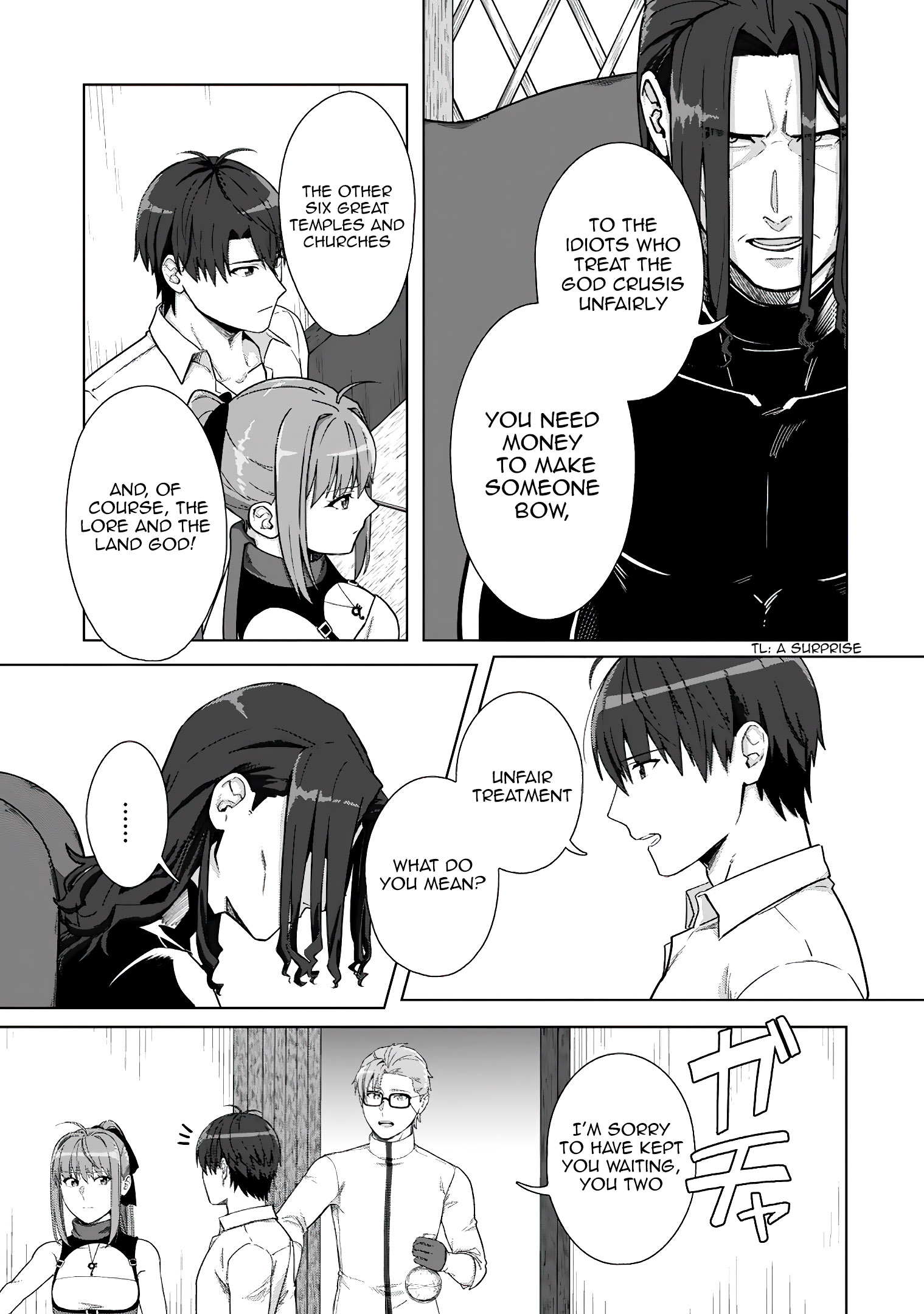 Read Tenshoku No Shinden O Hirakimashita EN Manga Online
