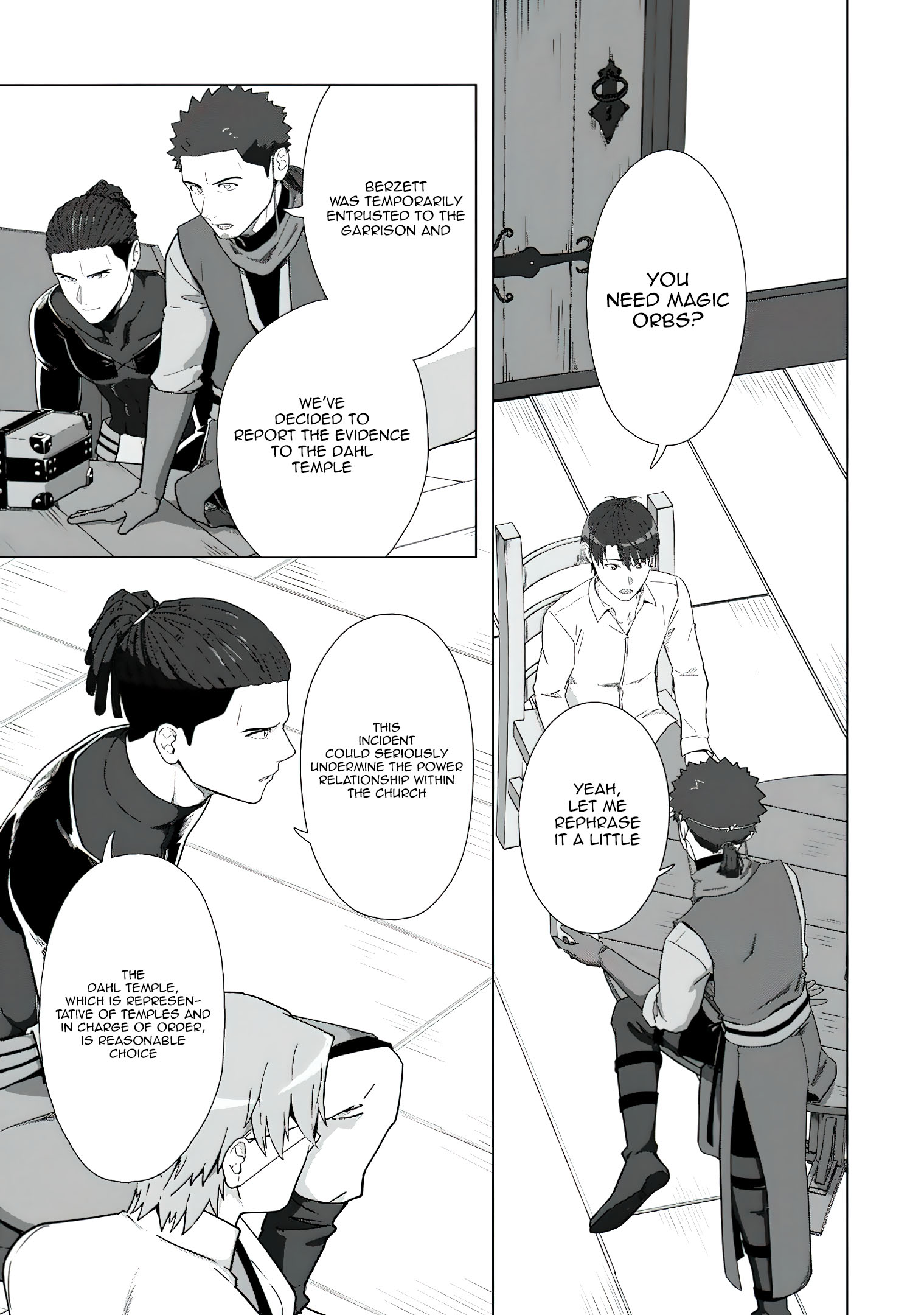 Read Tenshoku No Shinden O Hirakimashita EN Manga Online
