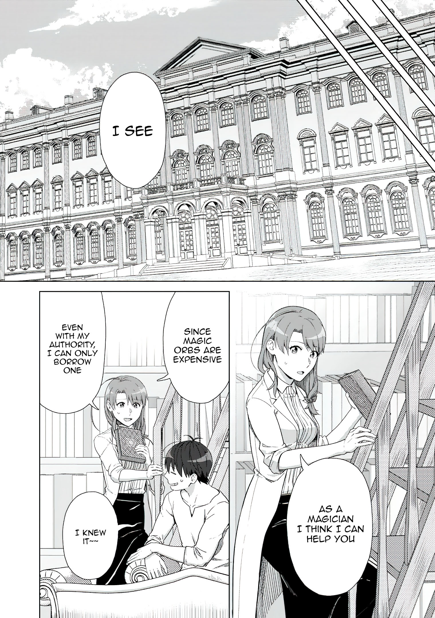 Read Tenshoku No Shinden O Hirakimashita EN Manga Online