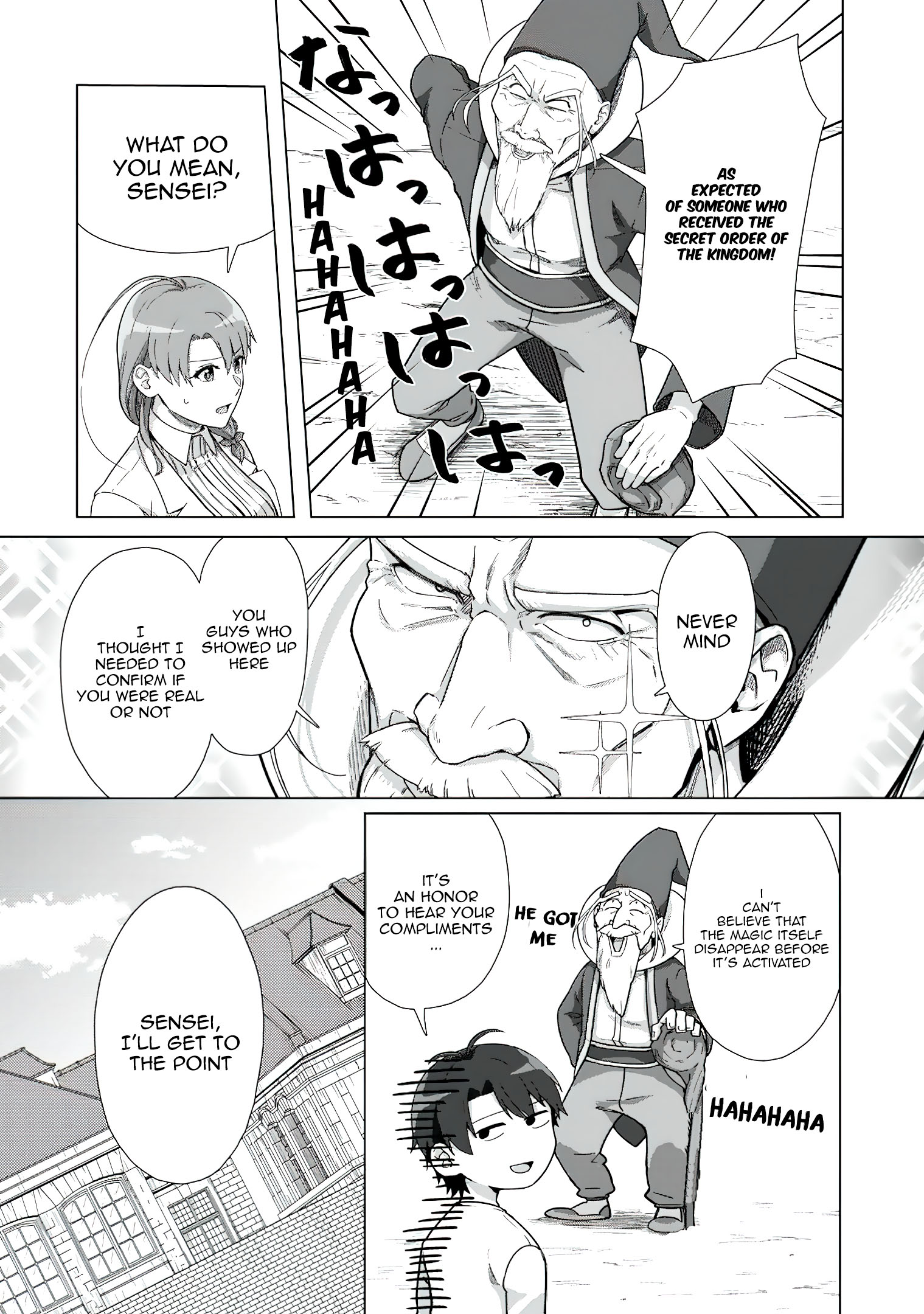 Read Tenshoku No Shinden O Hirakimashita EN Manga Online
