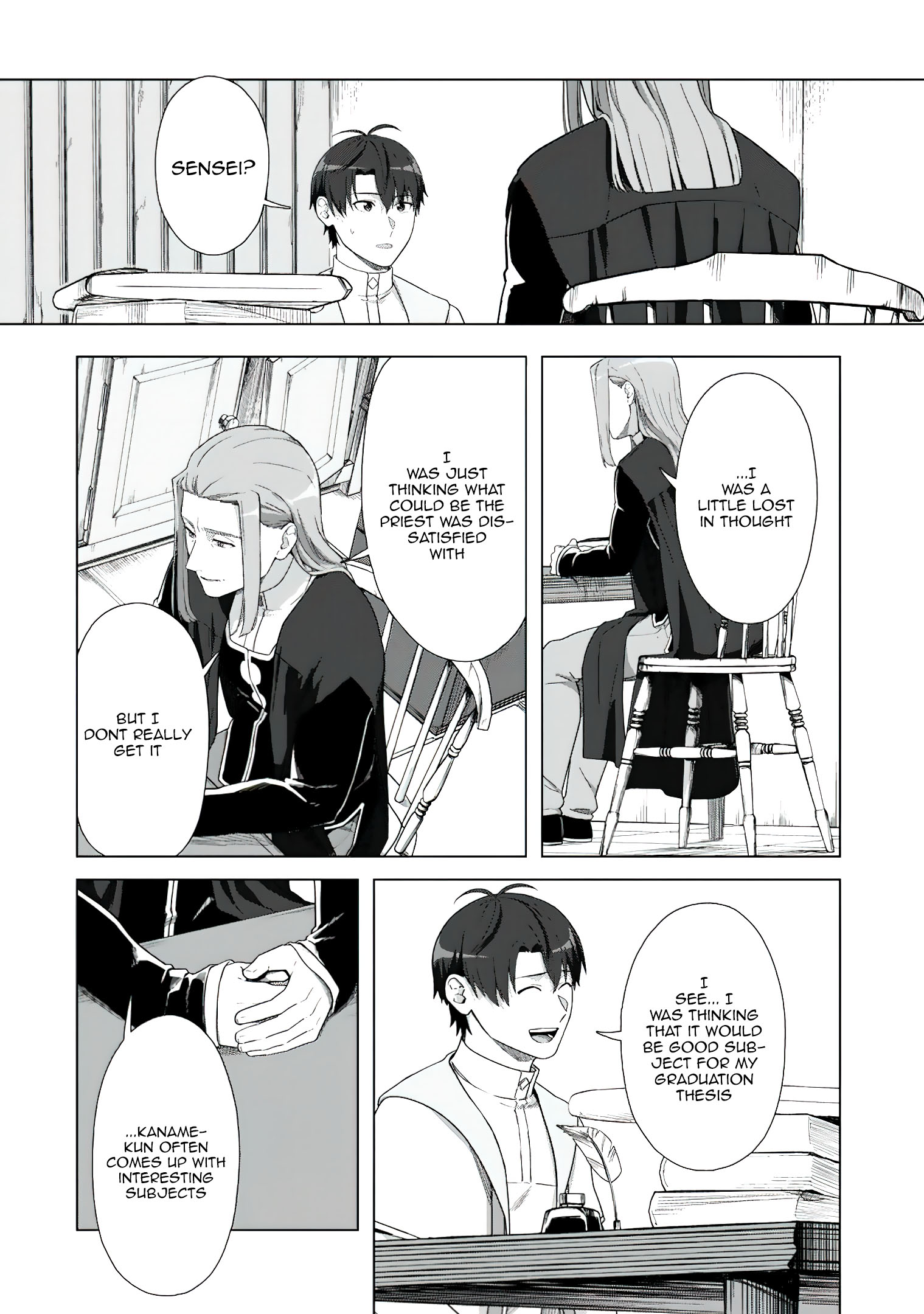 Read Tenshoku No Shinden O Hirakimashita EN Manga Online
