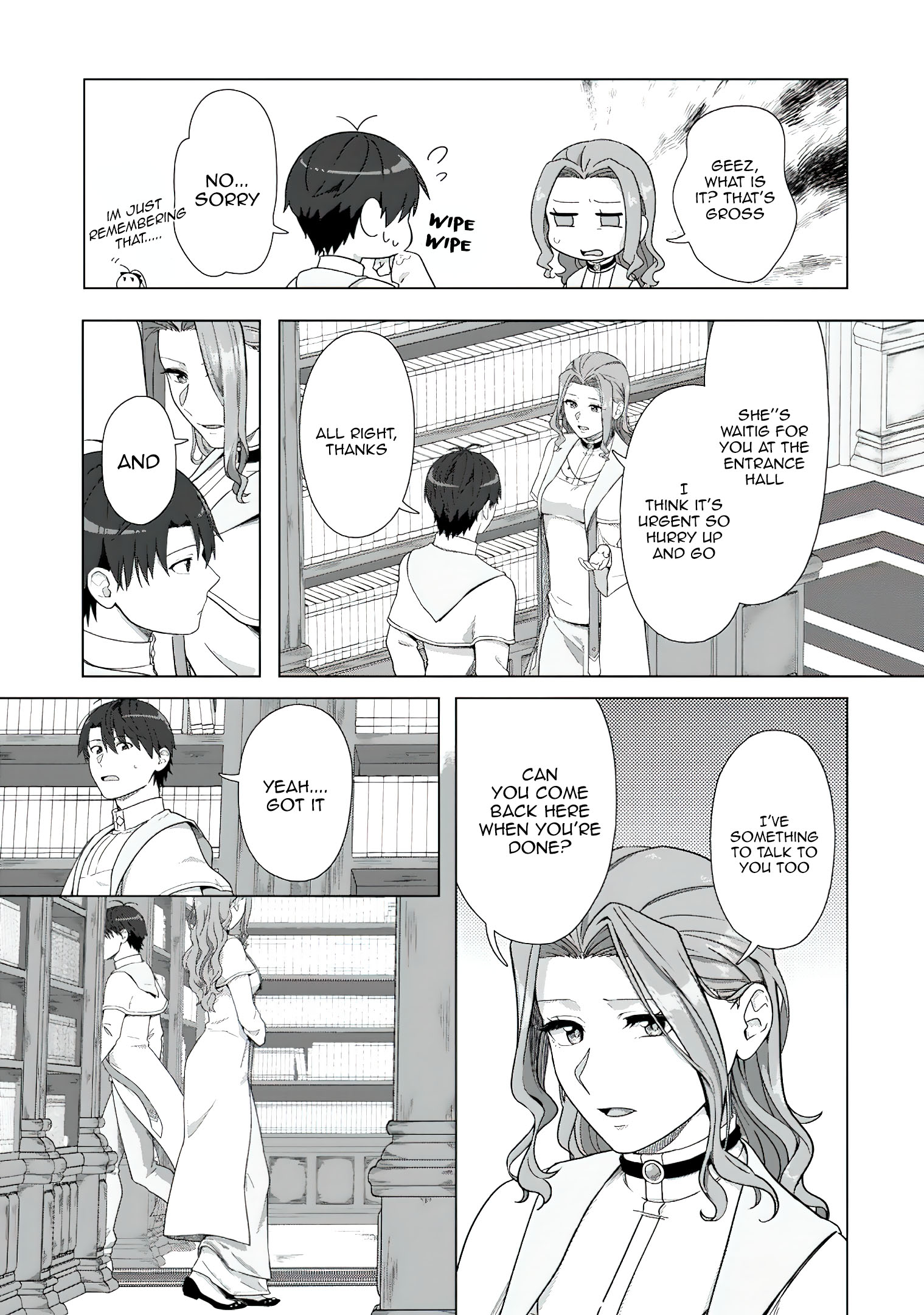 Read Tenshoku No Shinden O Hirakimashita EN Manga Online