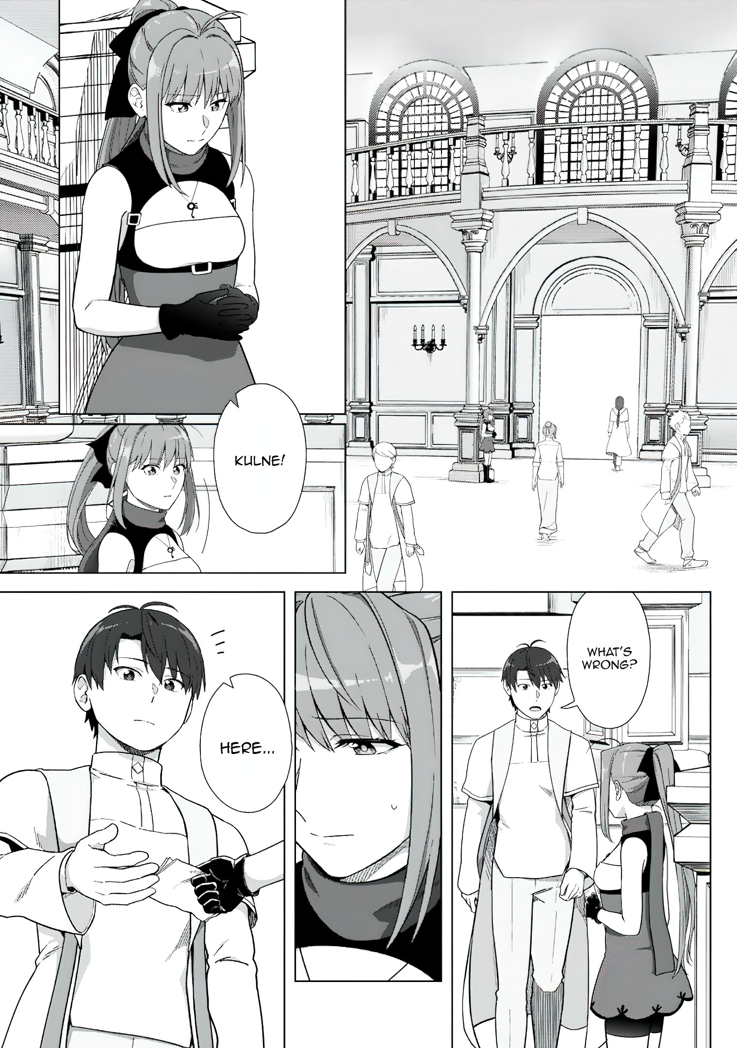 Read Tenshoku No Shinden O Hirakimashita EN Manga Online