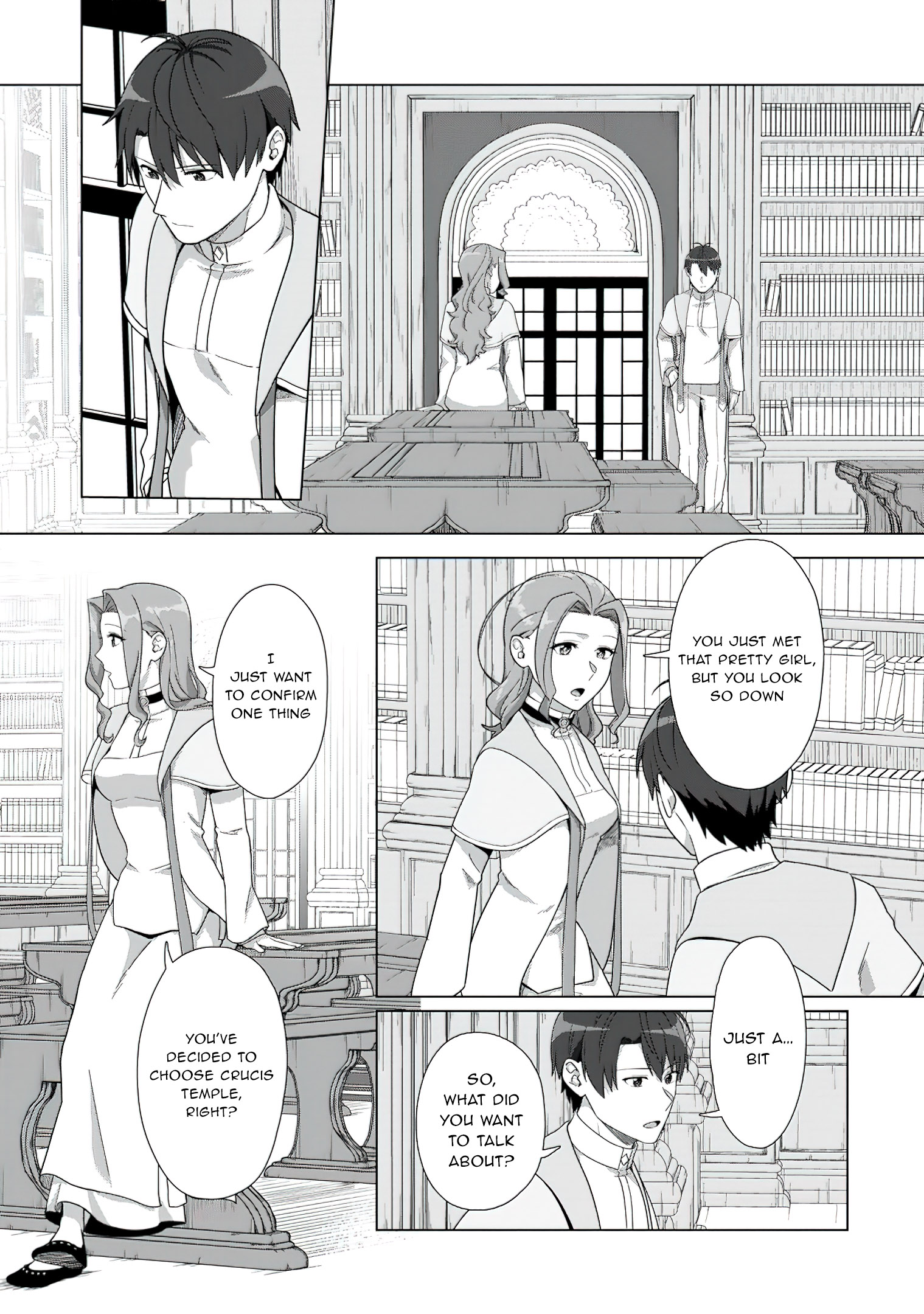 Read Tenshoku No Shinden O Hirakimashita EN Manga Online