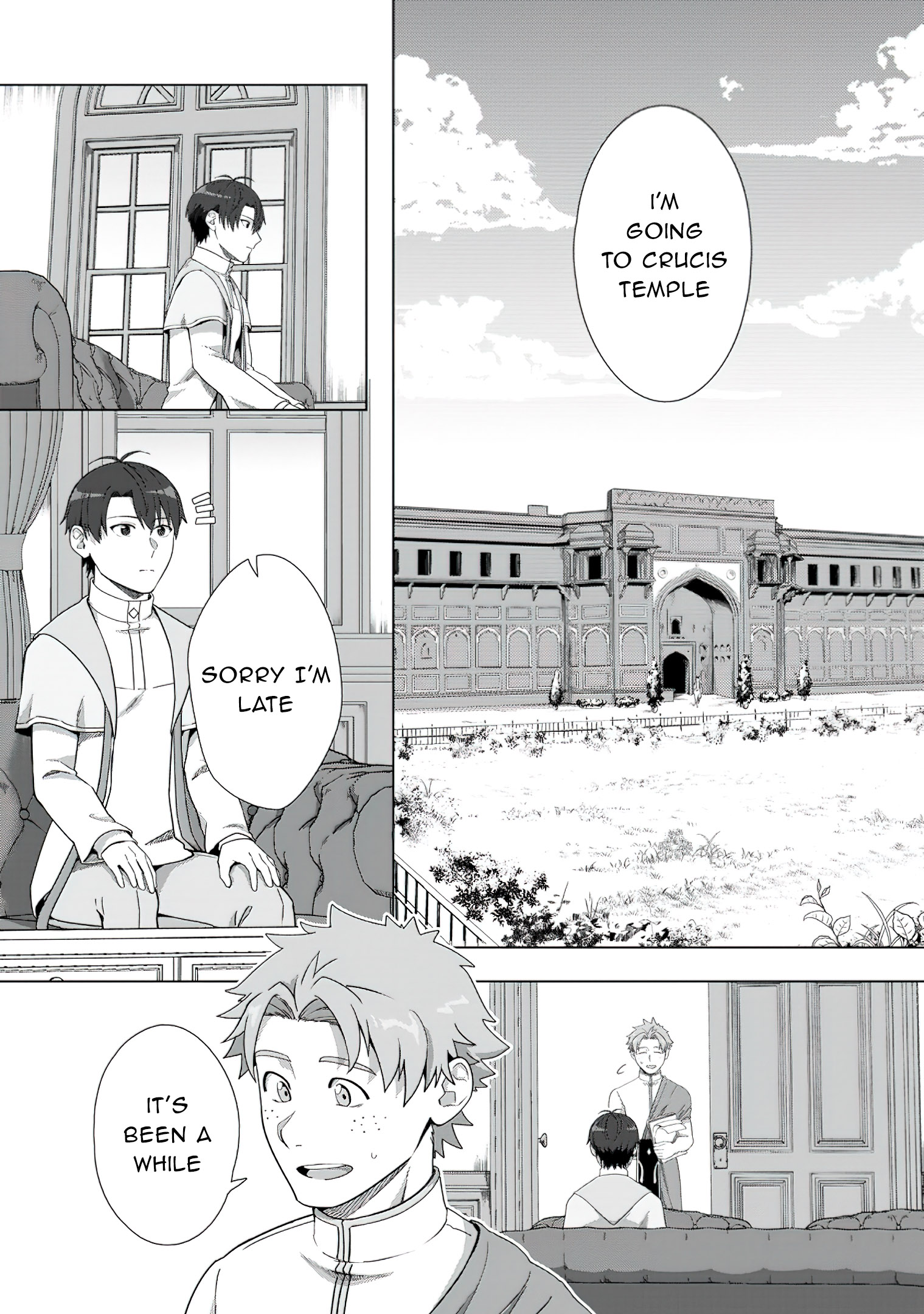 Read Tenshoku No Shinden O Hirakimashita EN Manga Online