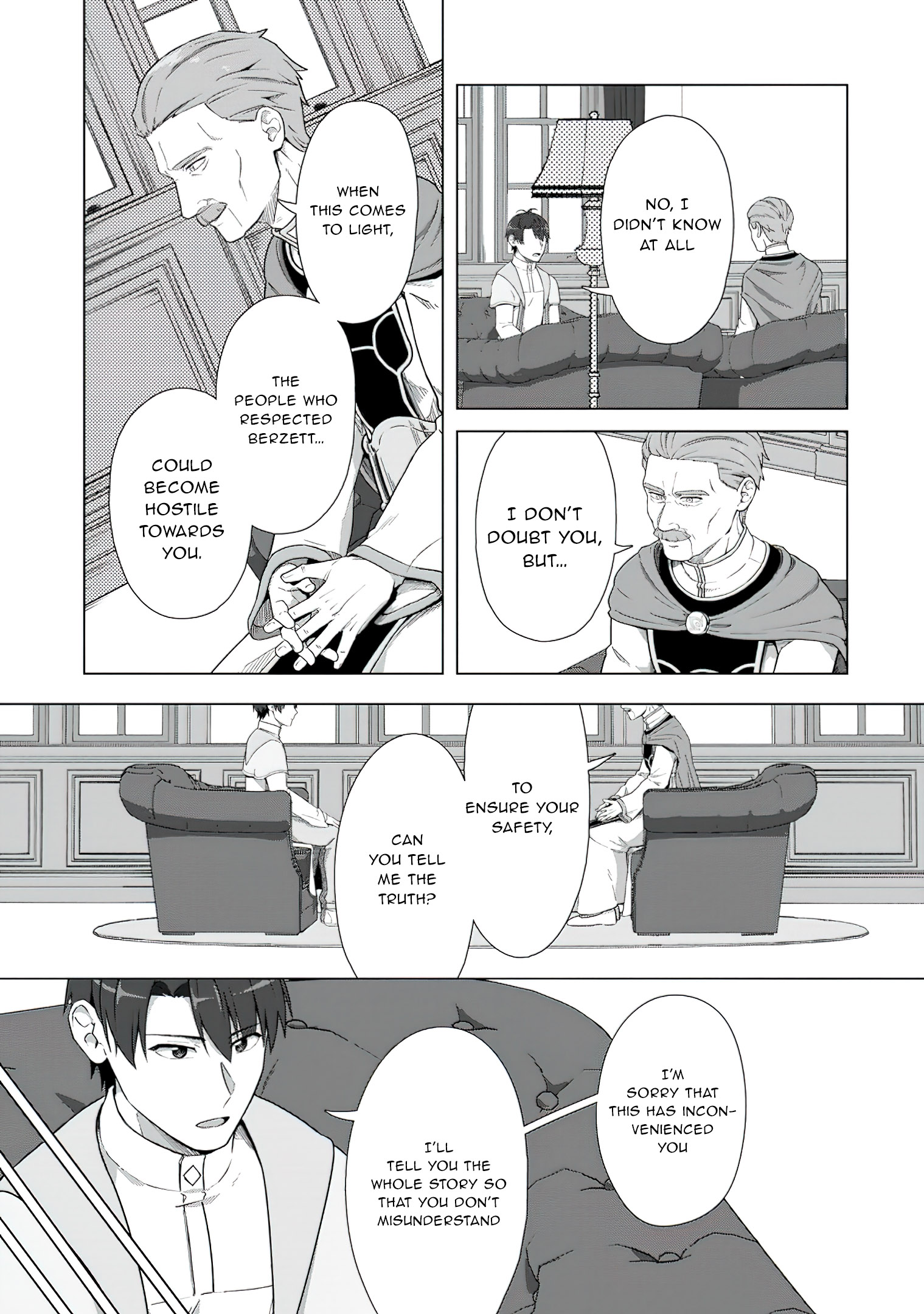 Read Tenshoku No Shinden O Hirakimashita EN Manga Online